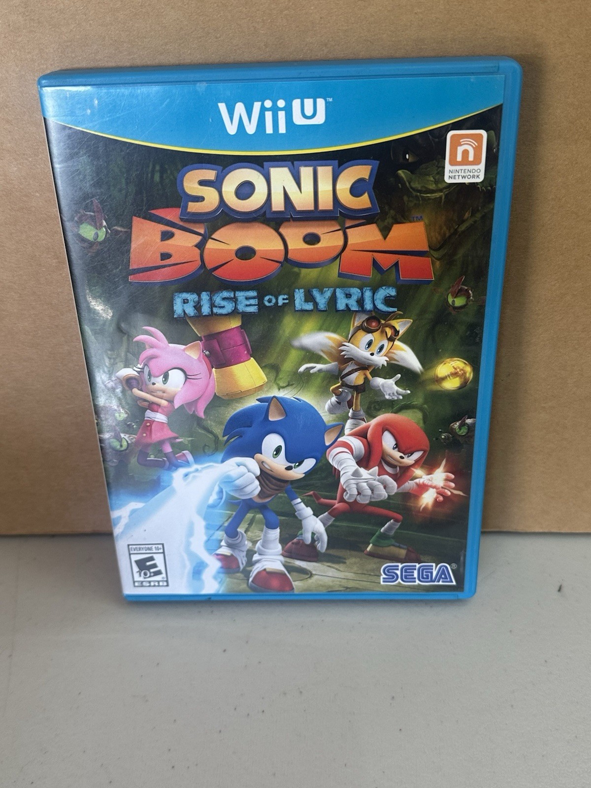 TESTED Sonic Boom Rise of Lyric (Nintendo Wii U, 2014) Complete W/ Manual CIB