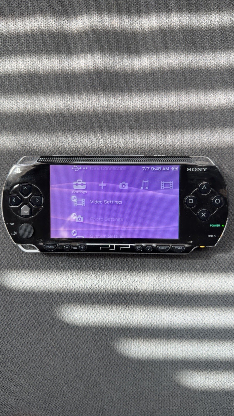 Sony PSP 1001 Console With Charger, 32GB Memory, and Case