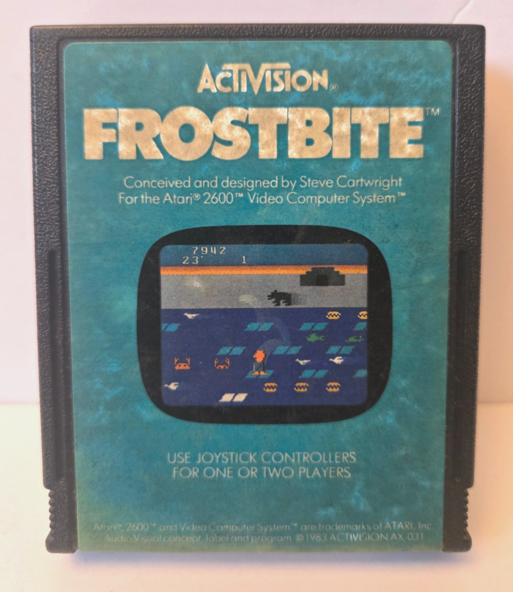 Frostbite (Atari 2600, 1983) Activision Box & Game Only No Manual TESTED & WORKS