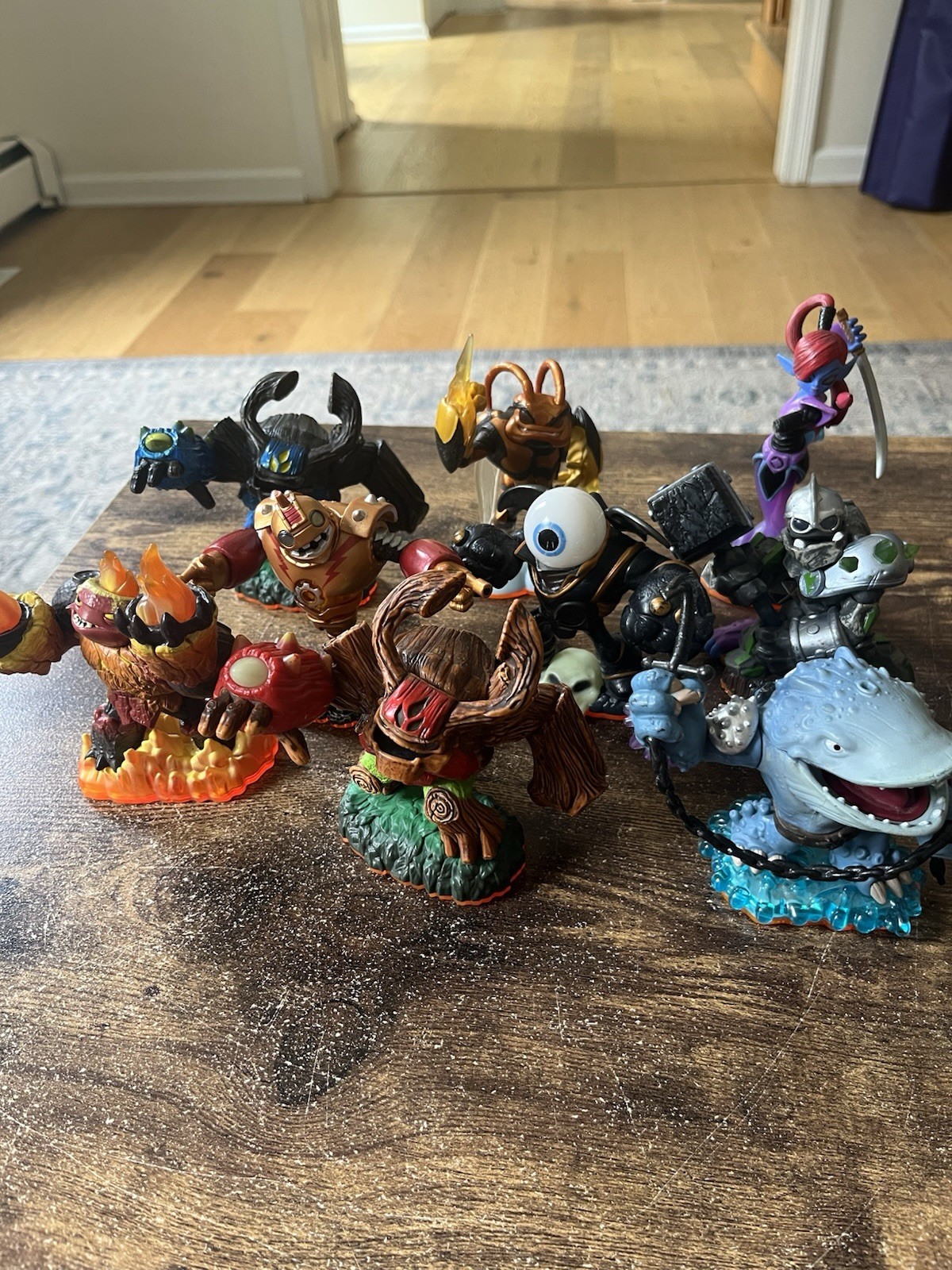 Skylanders Giants Character Figure Lot Tree Rex Hot Head Eye Brawl Thumpback