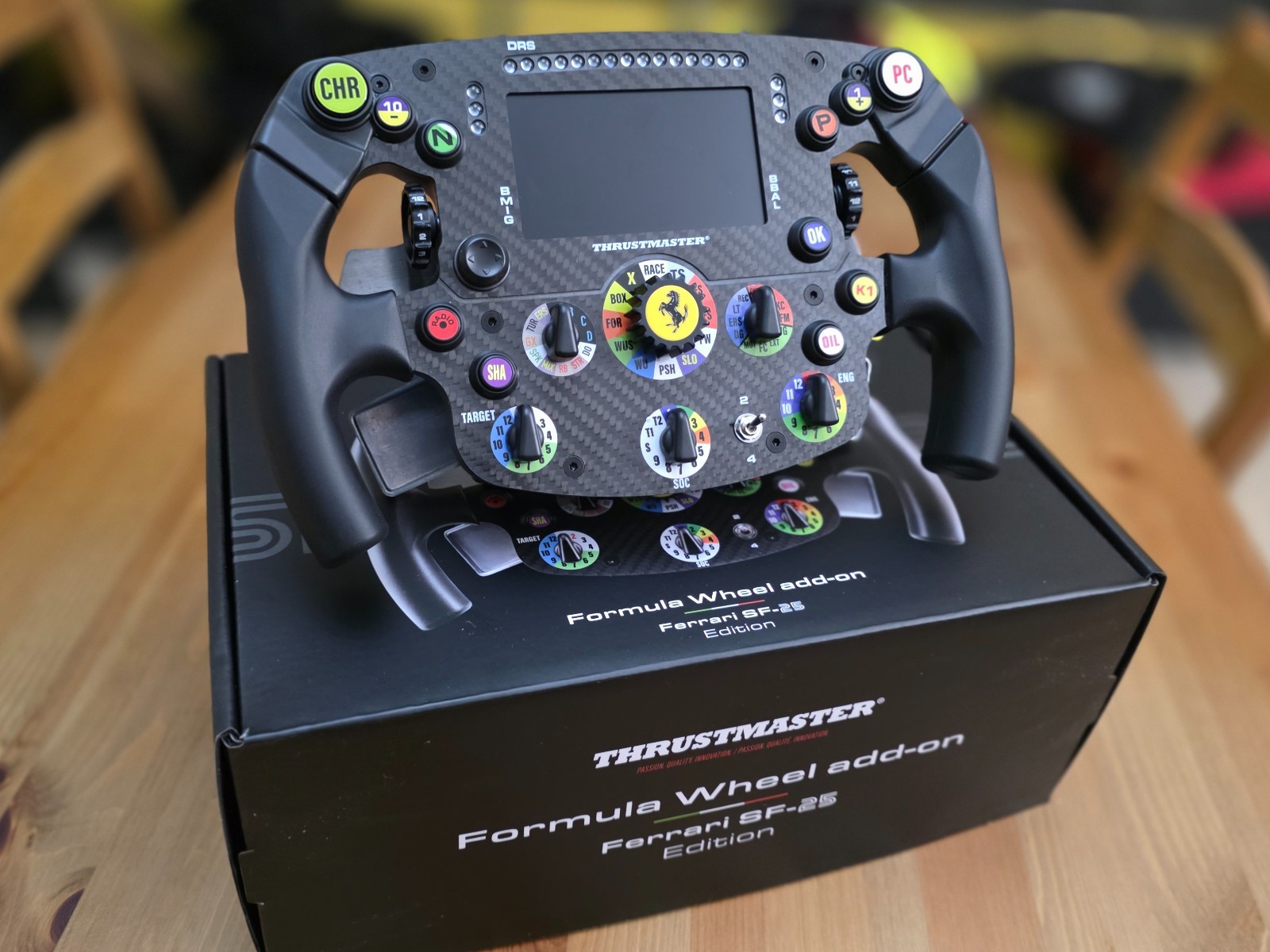Thrustmaster SF-25 Formula Wheel Add-On Ferrari ( Gently Used)