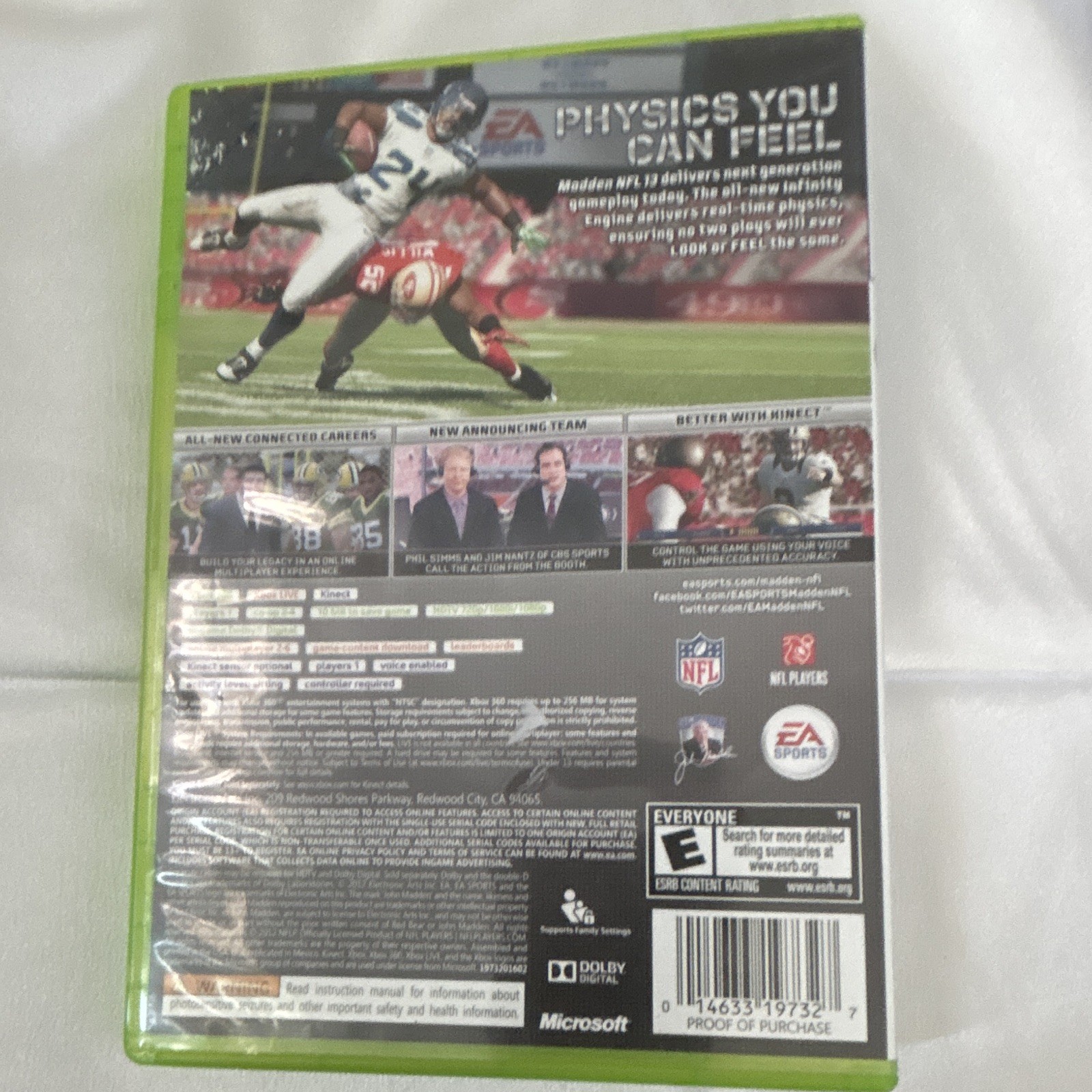Ea sports xbox 360 better with Kinect sensor games madden fifa