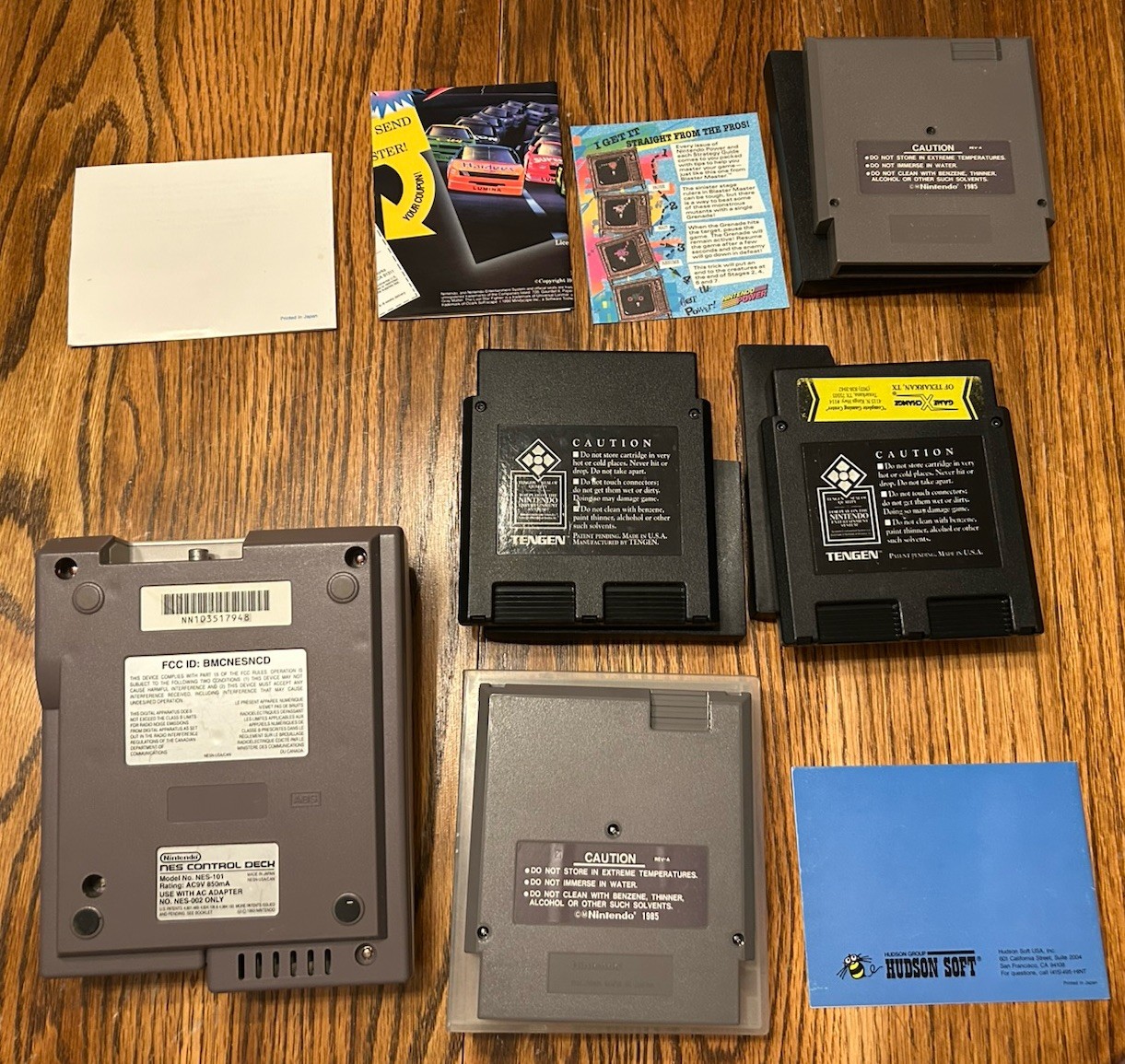 Nintendo NES-101 Top Loader Console System Only Untested Dino Riki Paperboy RBI