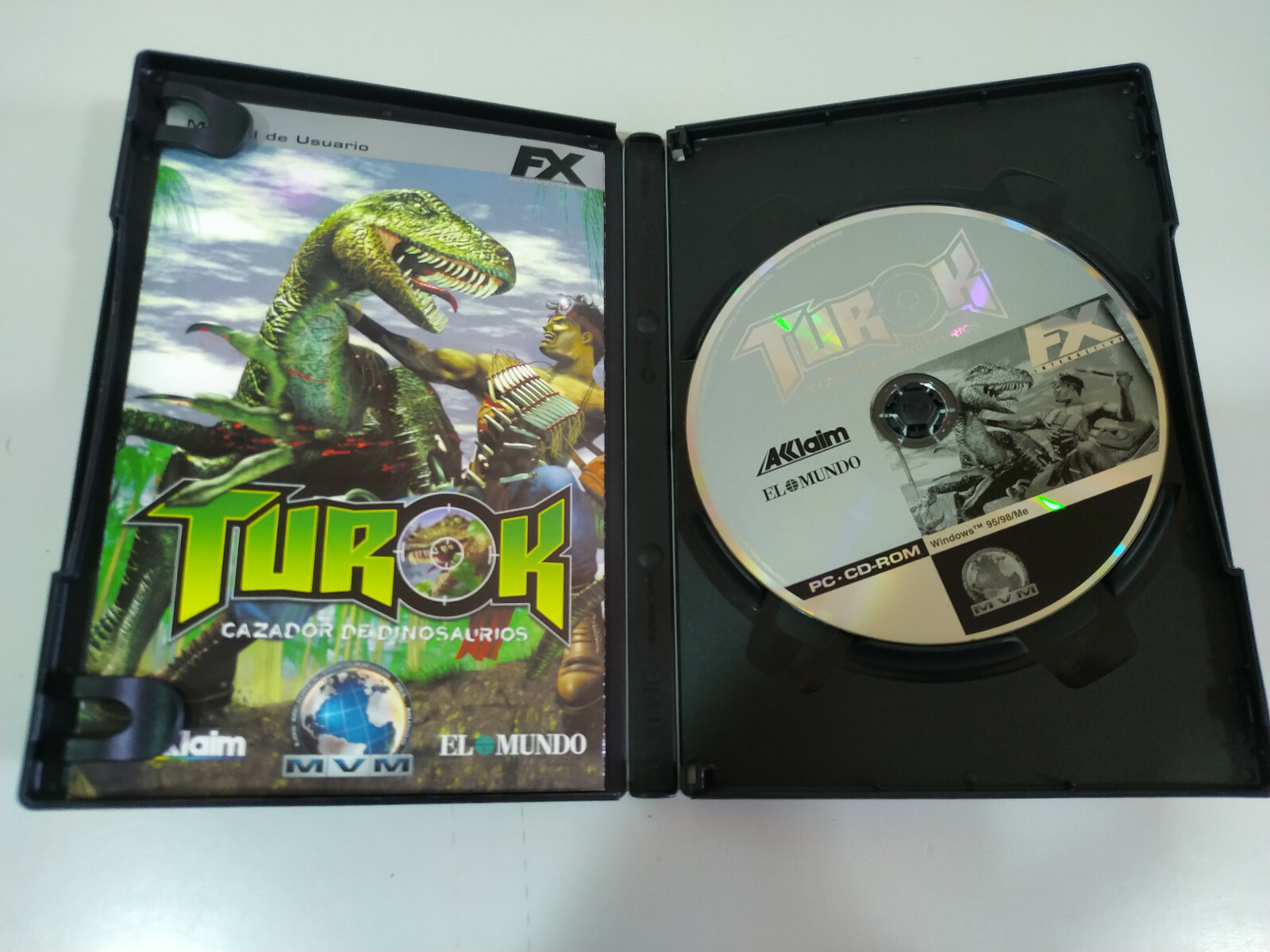 Turok dinosaur hunter MVM – PC CD-Rom Game Spain Edition
