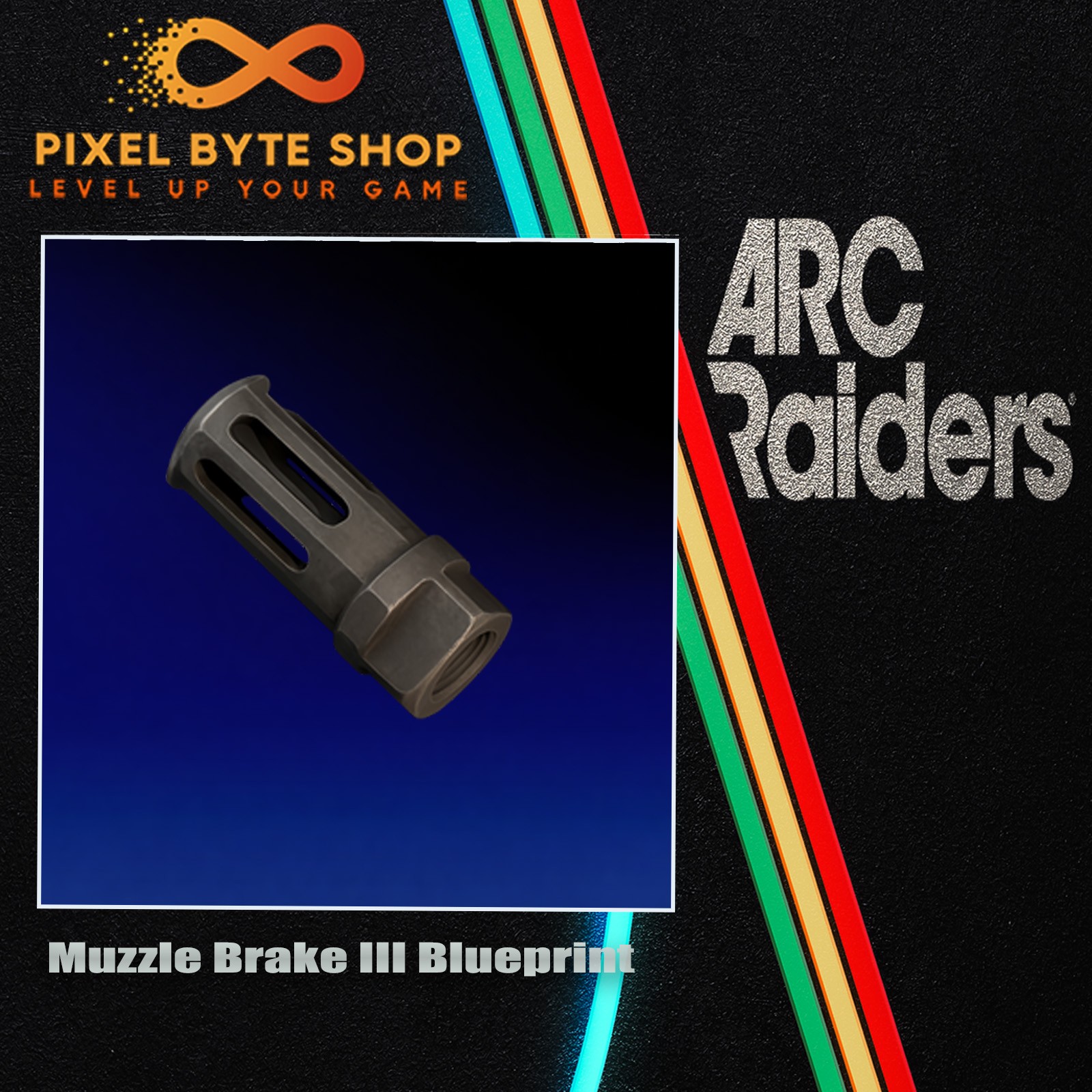 Arc Raiders Muzzle Brake III Blueprint Trusted US Seller