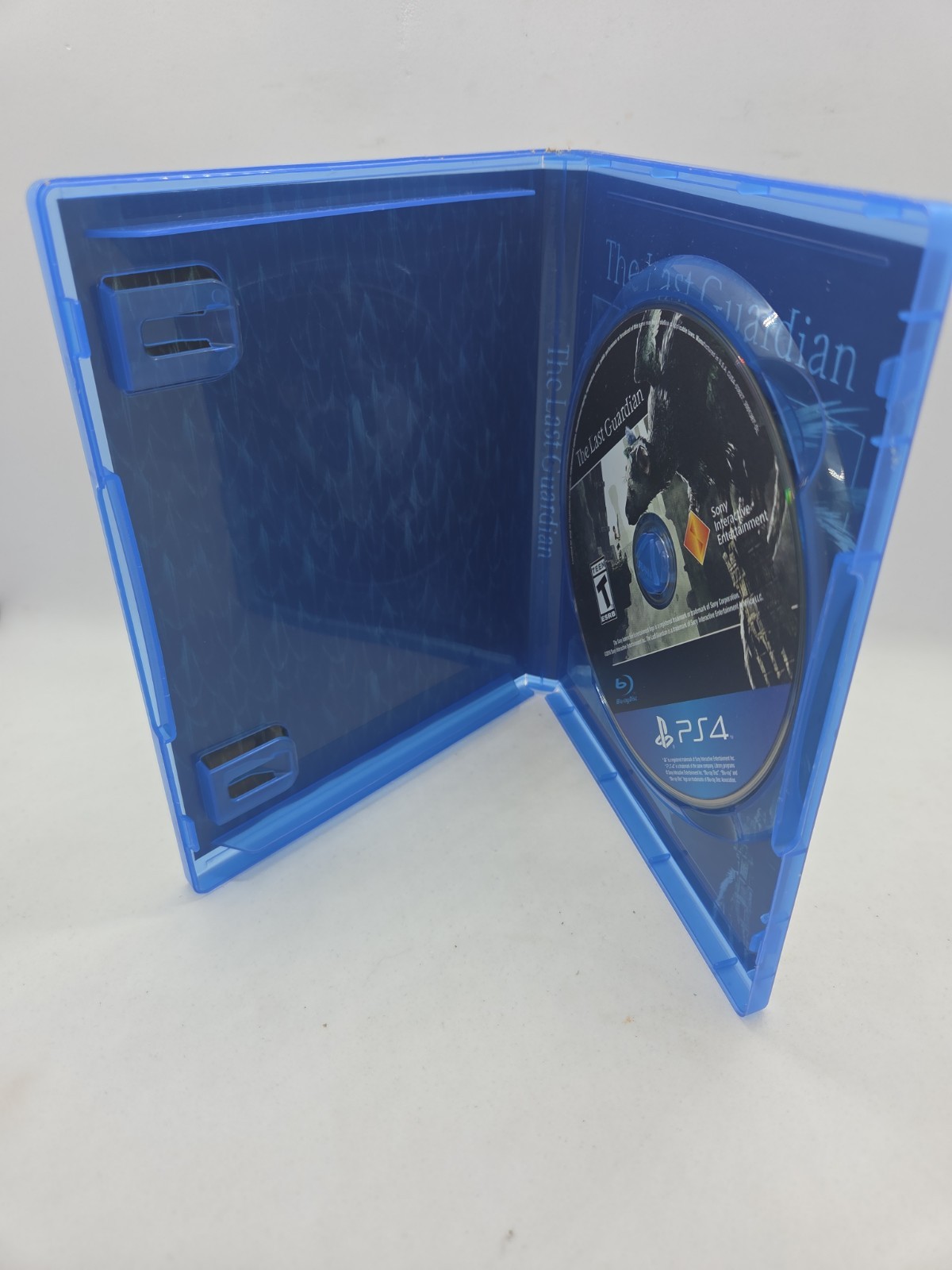 The Last Guardian PS4 PlayStation 4 Video Game Case & Disc TESTED
