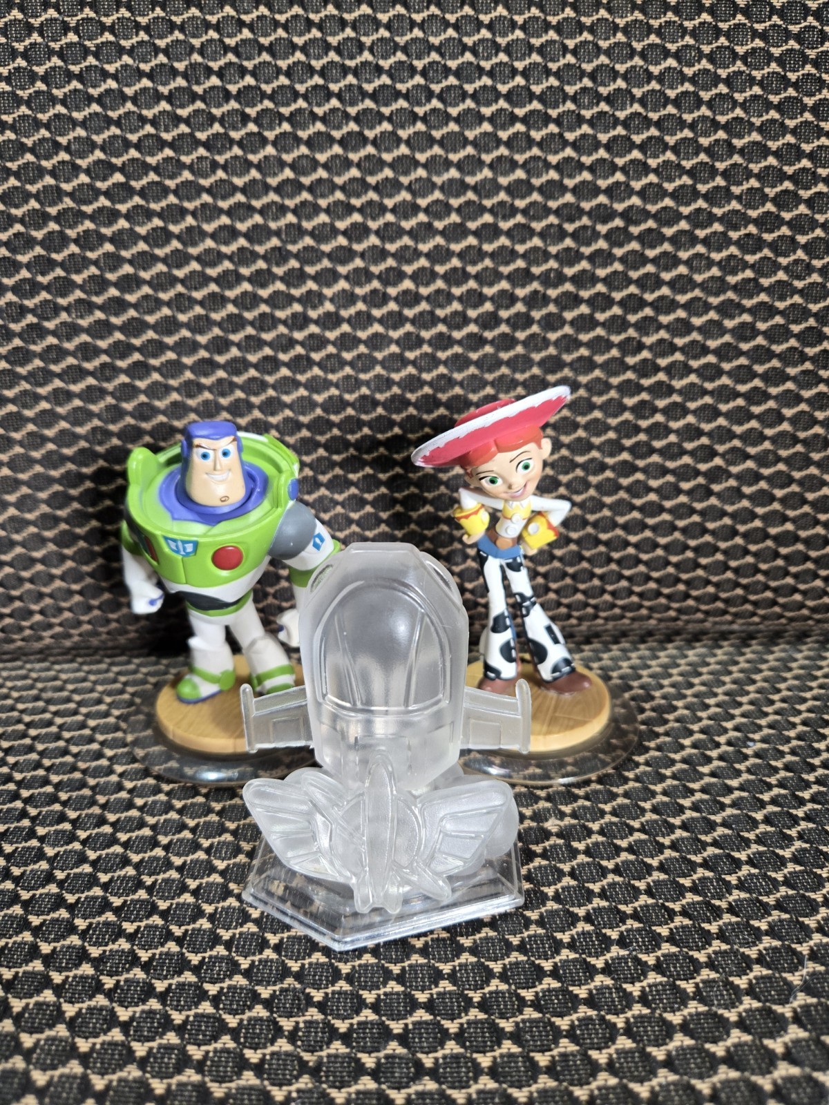 Disney Infinity 1.0 Toy Story Buzz Lightyear & Jessie Figures with Crystal Piece