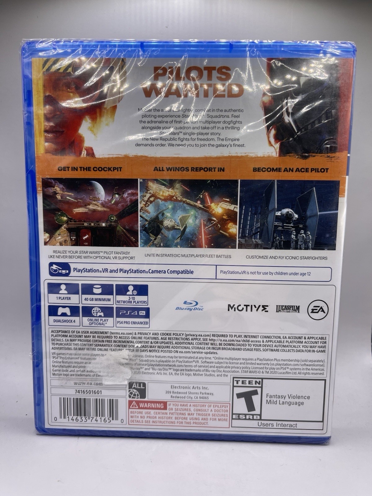 Star Wars: Squadrons – VR Mode Included – PlayStation 4 Brand New🔥🔥🔥🔥