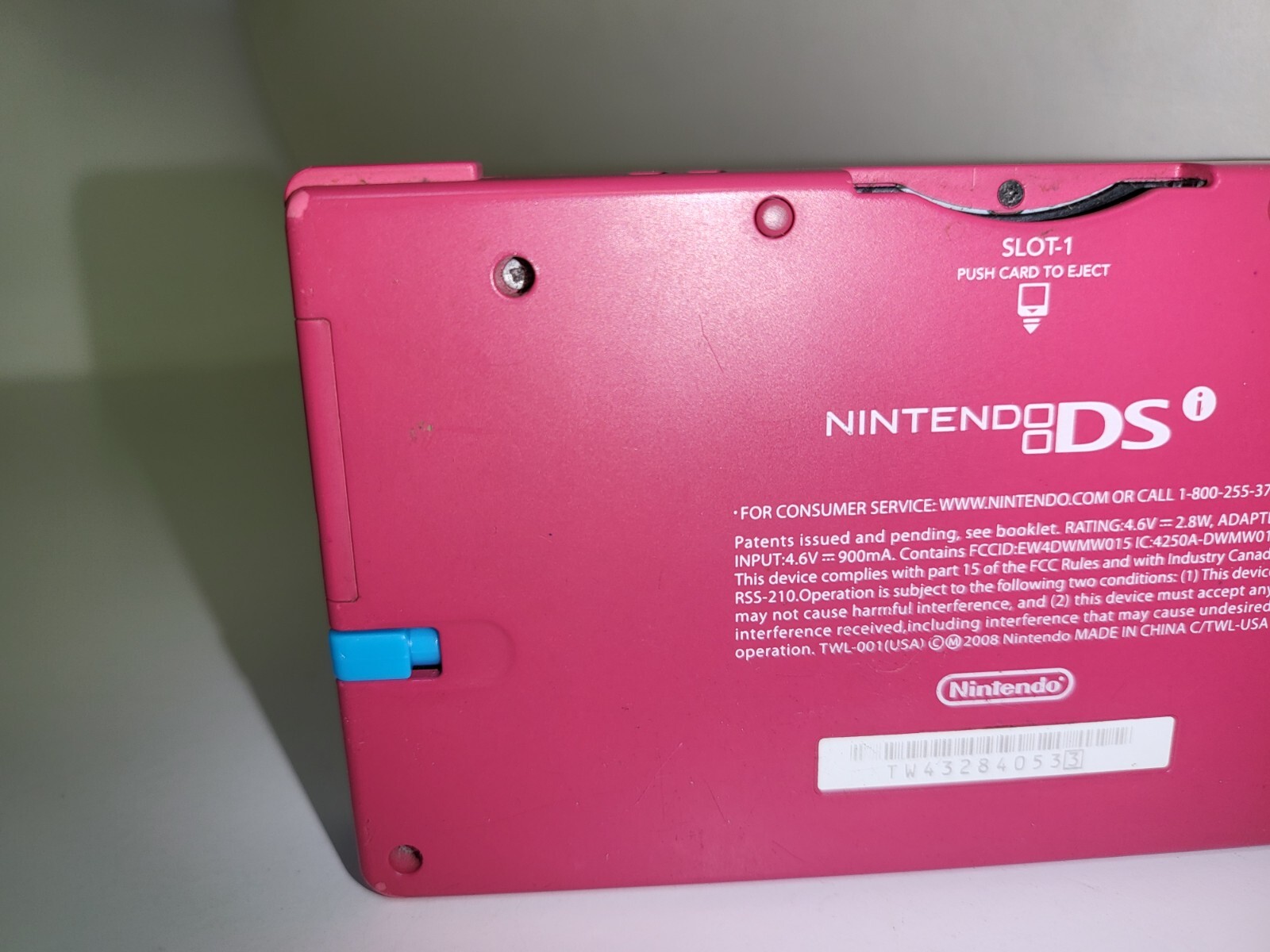 NEW Aqua Blue Stylus pen for the Nintendo DSi System Console #E19