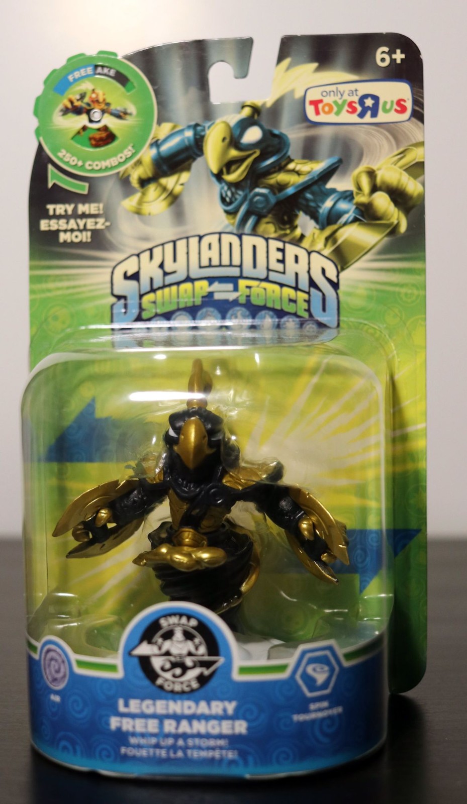 Skylanders Swap Force – Legendary Free Ranger – ToysRUs Exclusive – New
