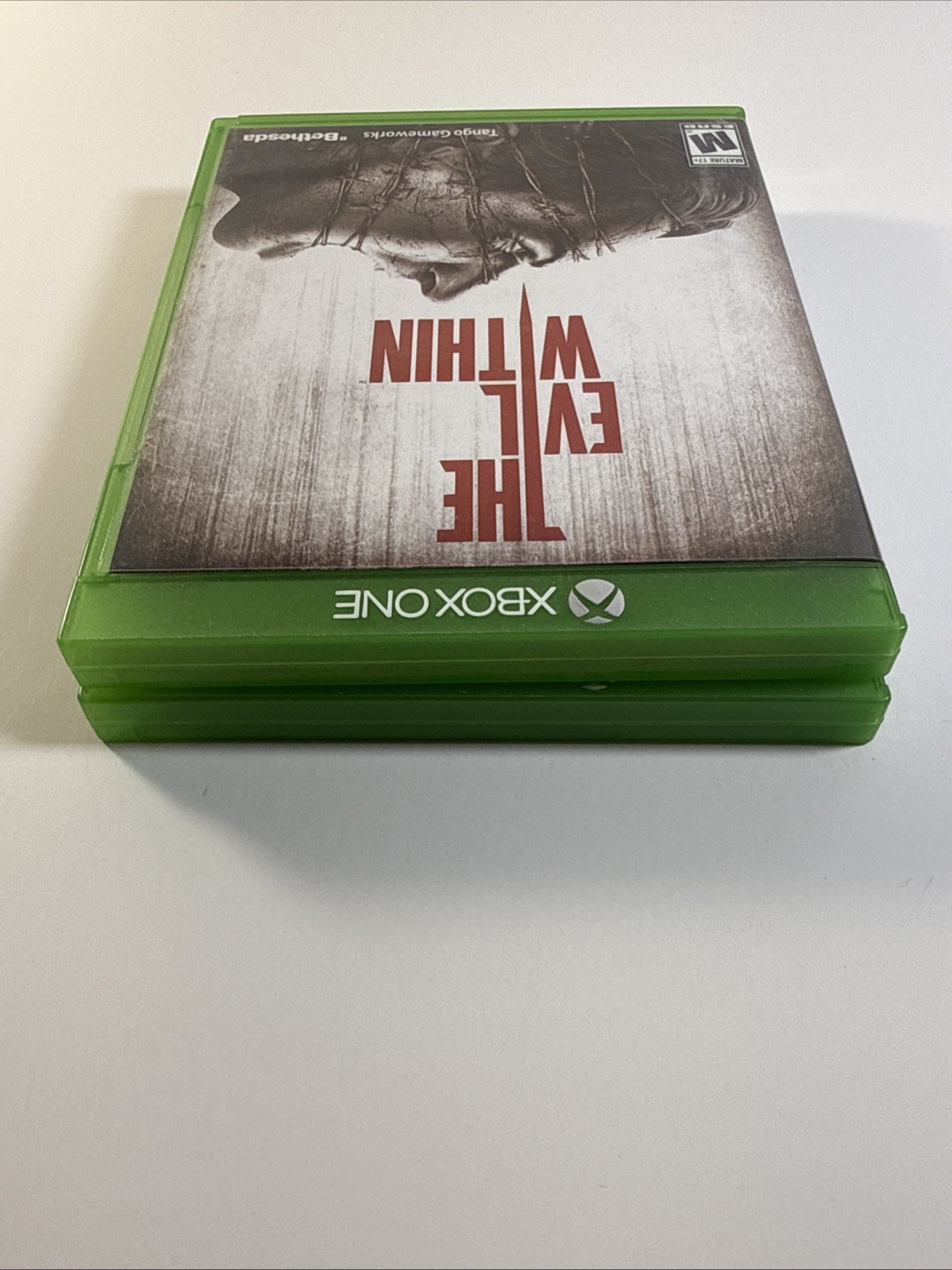 The Evil Within 1 and 2 Microsoft Xbox One Game Combo Lot Near Mint