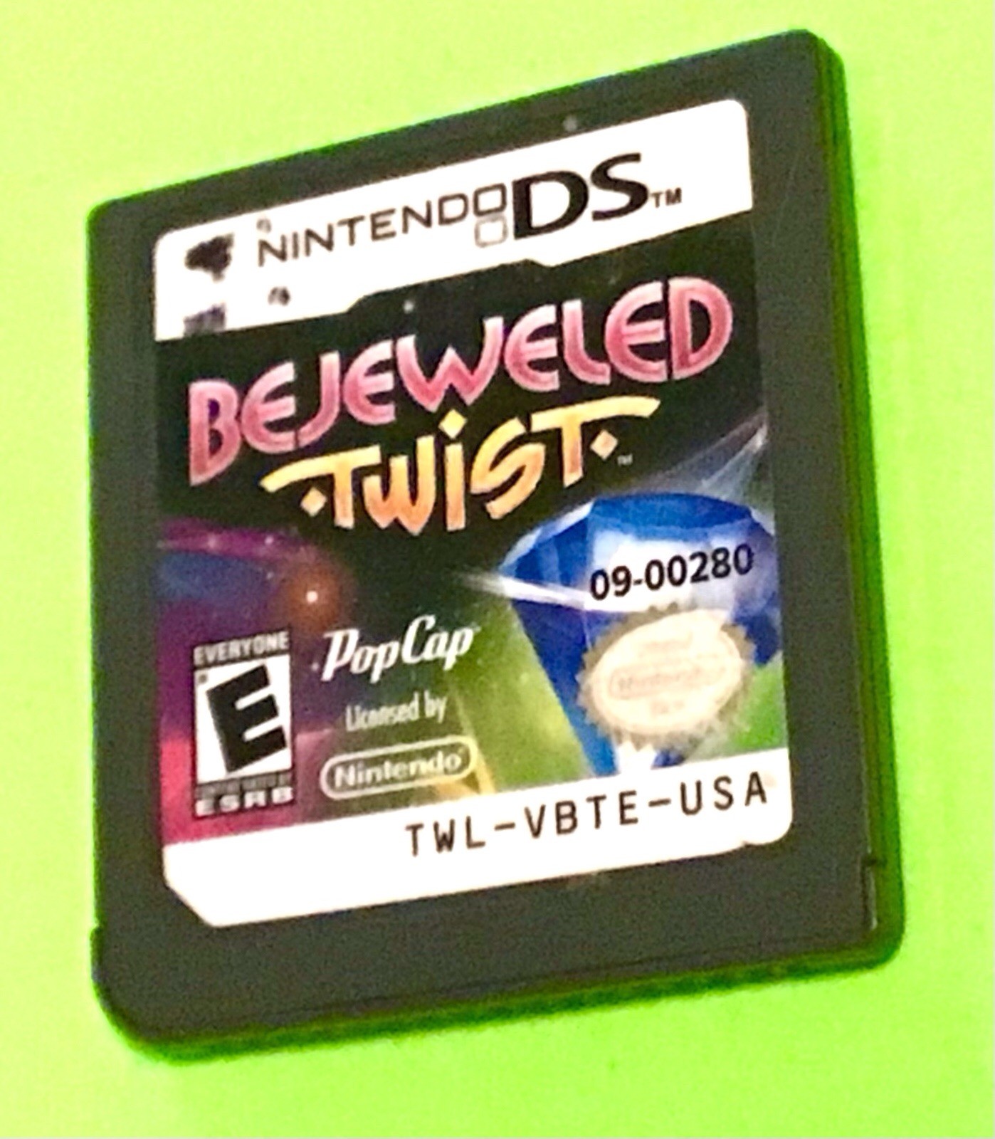 Bejeweled Twist Nintendo DS 2010 Video Game Cartridge Only Working