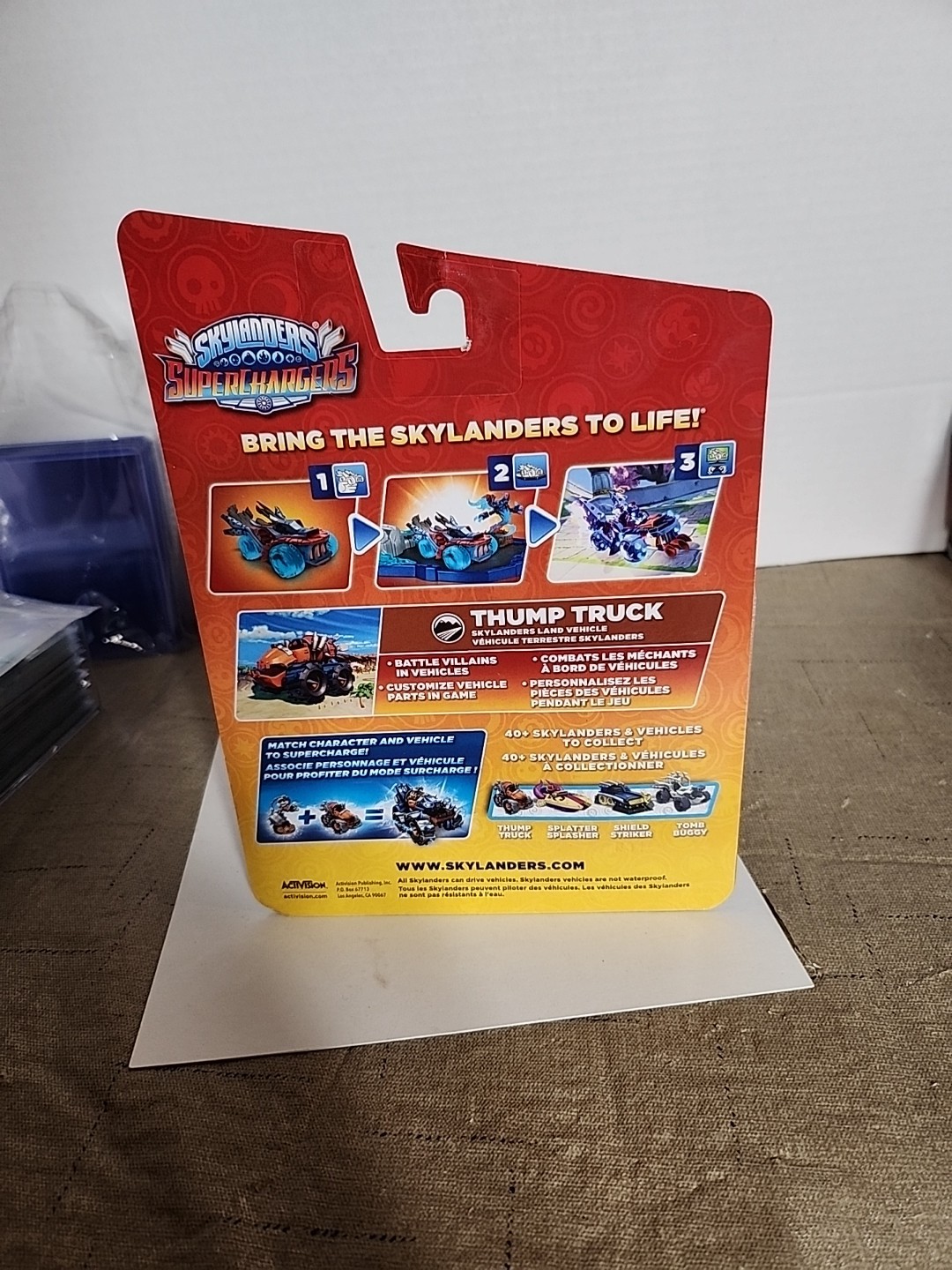 THUMP TRUCK SKYLANDERS VEHICLE SUPERCHARGERS NEW Xbox Playstation Nintendo