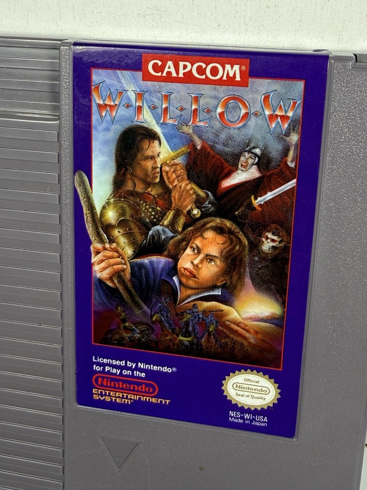Willow – NES Nintendo Original Movie Game w/ INSTRUCTIONS MANUAL BOOKLET