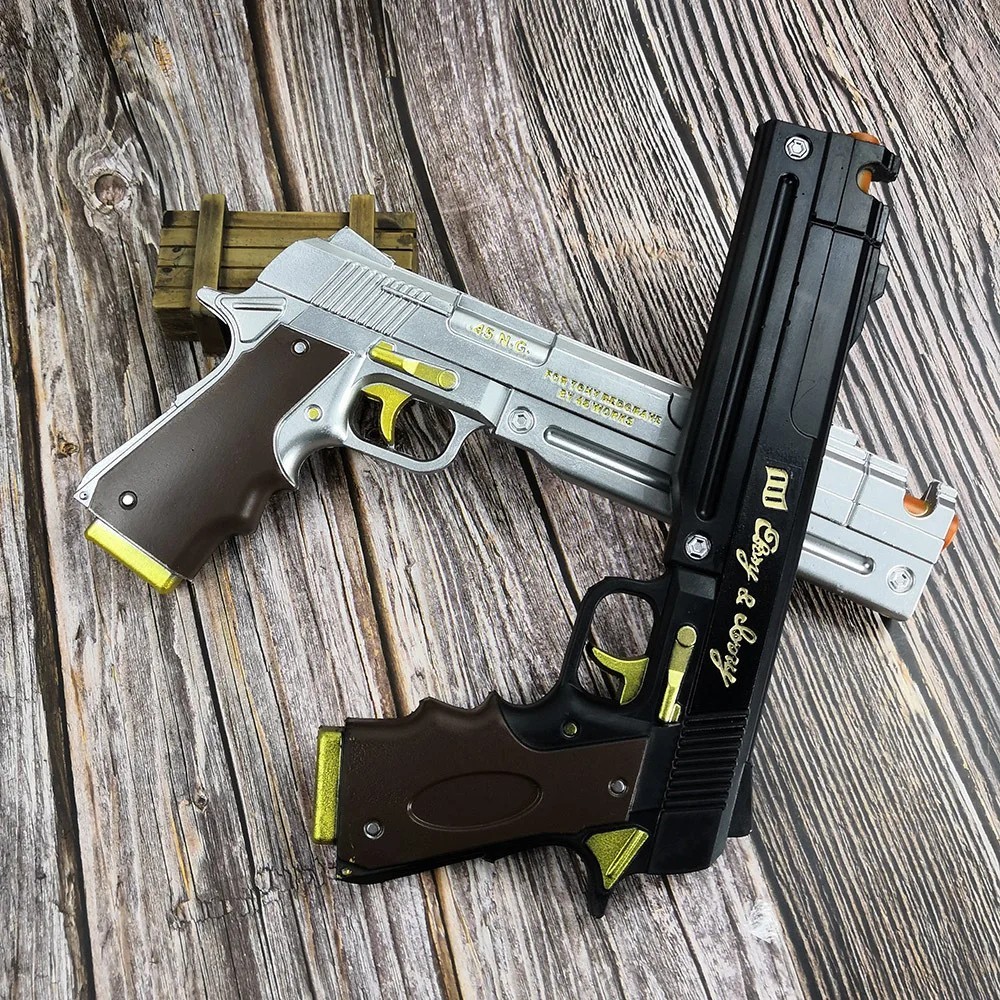 Dante Pistol Gun Ebony Ivory Weapon Anime DMC 4 Cosplay
