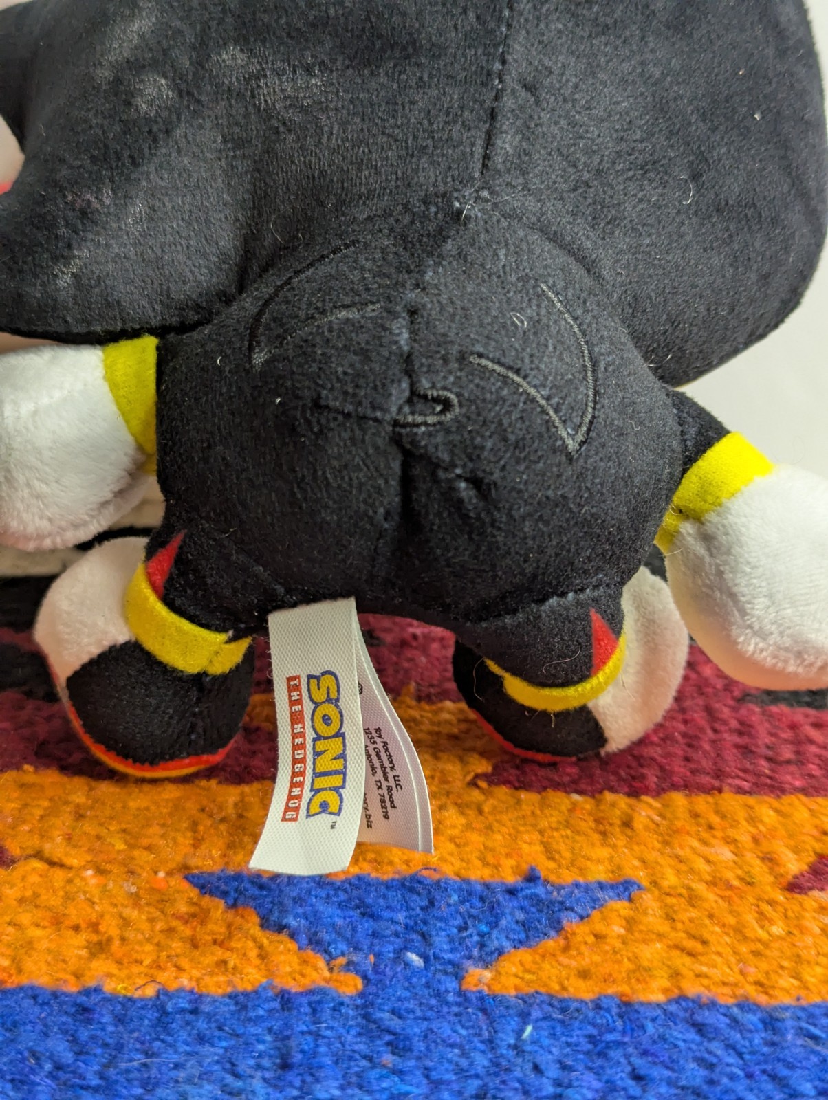 SEGA Shadow the Hedgehog Washable Plush Doll Sonic the Hedgehog 2022
