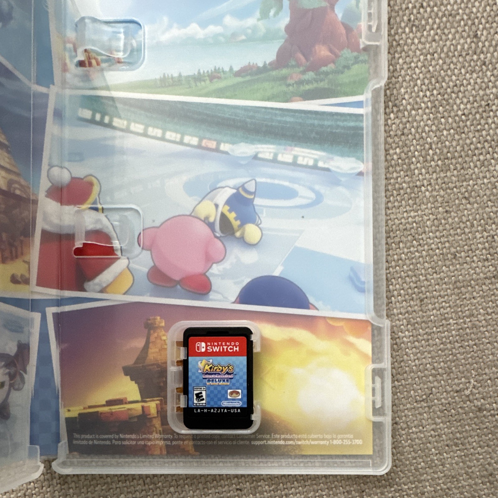 Nintendo Kirby’s Return to Dream Land Deluxe Switch Multiplayer E10+ NTSC 2023