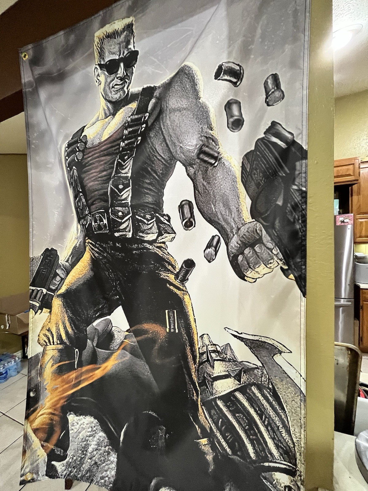 Duke Nukem 3D 5ft Flag Banner 1996 3D Realms Poster PC
