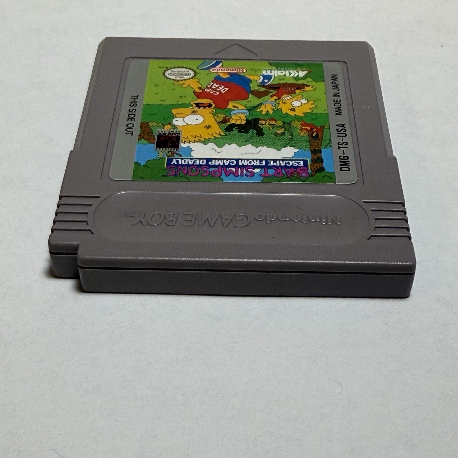 Bart Simpson’s Escape From Camp Deadly Nintendo Game Boy Works Game Only Vintage