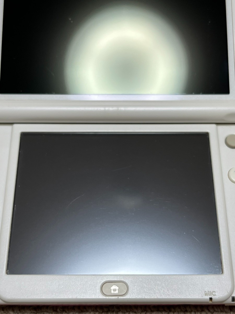 New Nintendo 3DS XL LL White x pink Console region Japanese B63