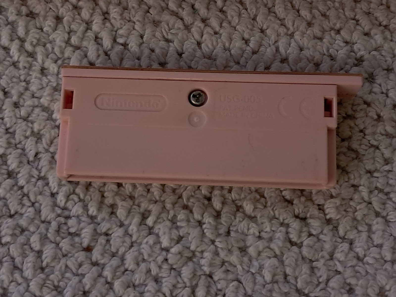 Nintendo DS Lite Pink Console Only Model USG-001 Parts/Repair Only