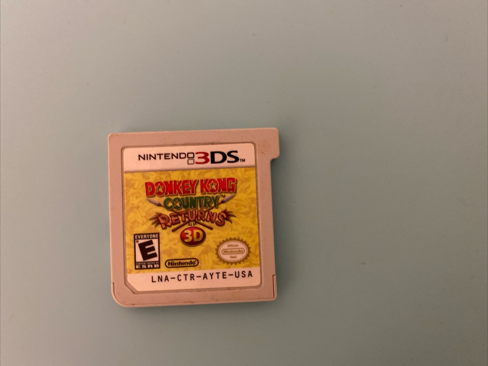 Donkey Kong Country Returns 3D Nintendo 3DS Game Untested & Not Sure If Works