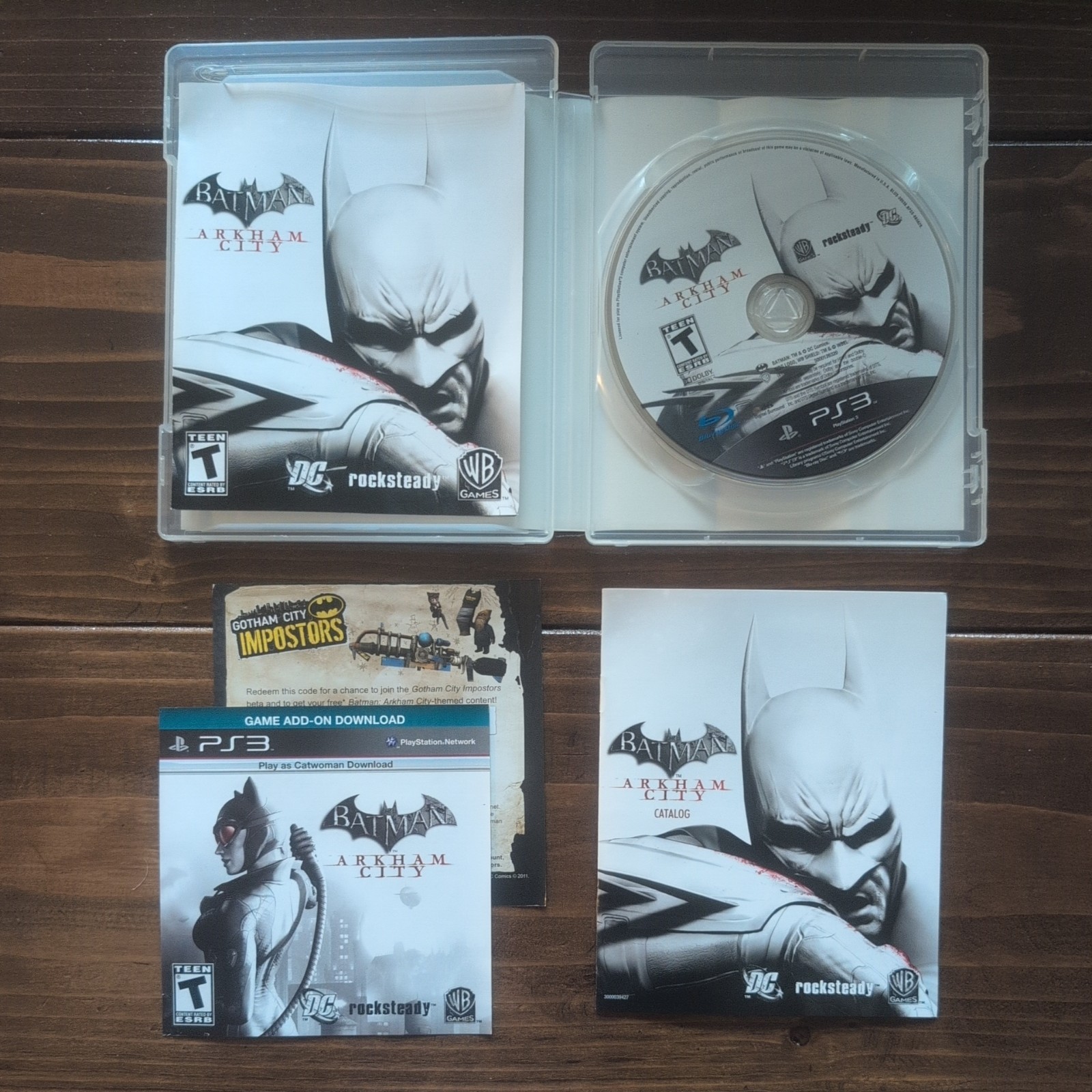 Ps3 Batman: Arkham City 3D Compatible WB games SHIPS WITHIN 12 HOURS OF ORDERING