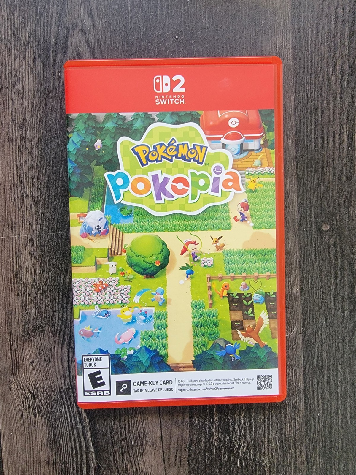 Pokémon Pokopia Game-Key Card w/ Case, Online Play, Nintendo Switch 2 (E)