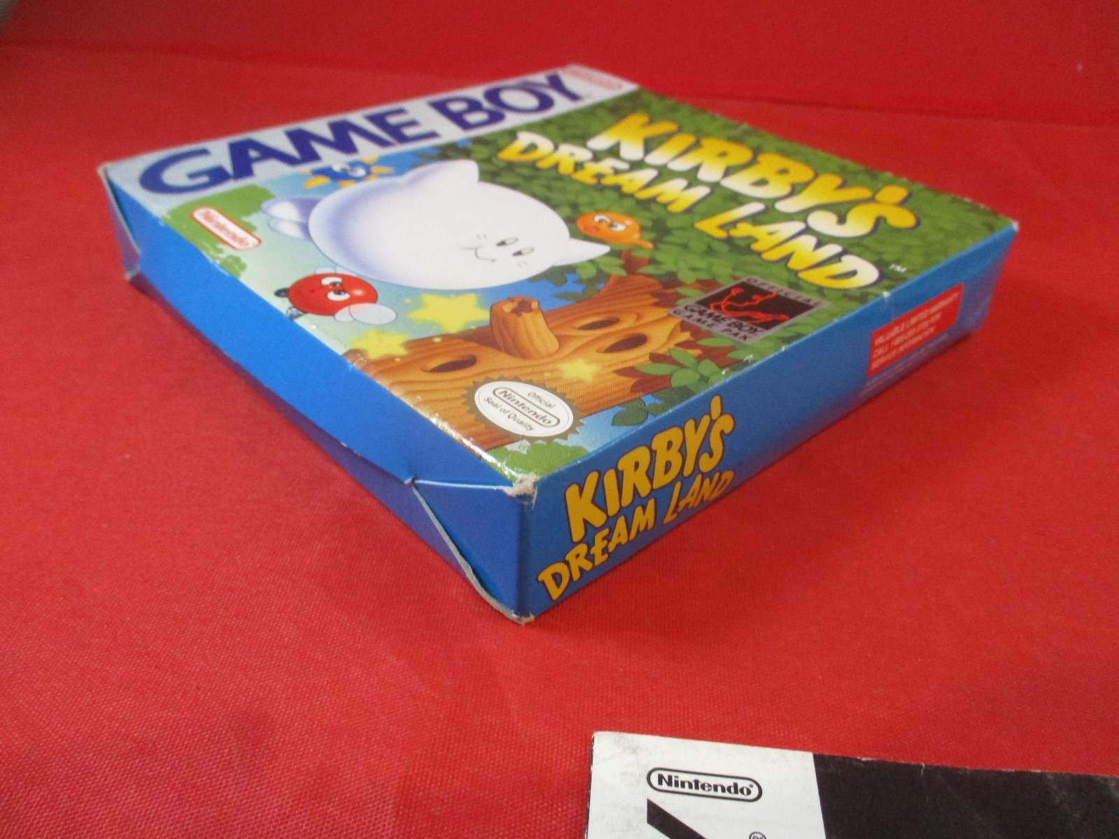 Kirby’s Dream Land (Nintendo Game Boy) COMPLETE w/ Box manual game WORKS!