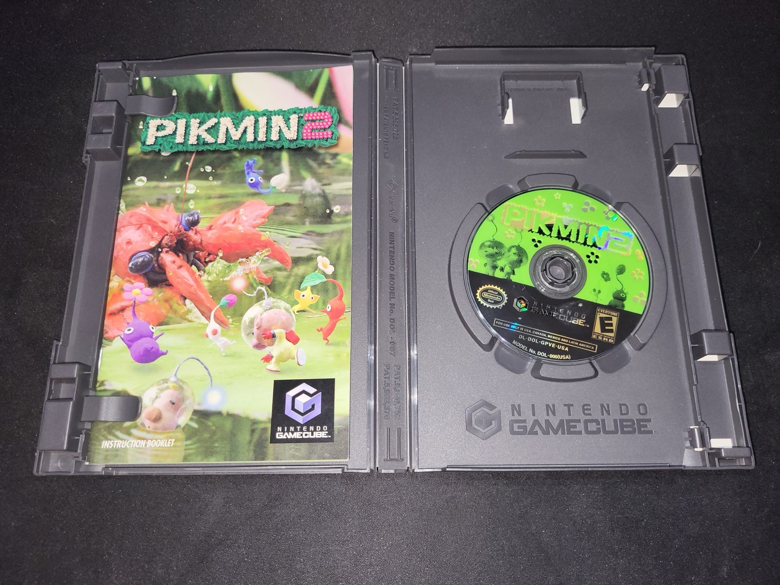 Pikmin 2 II Black Label Nintendo Gamecube MINT cond disc COMPLETE-!