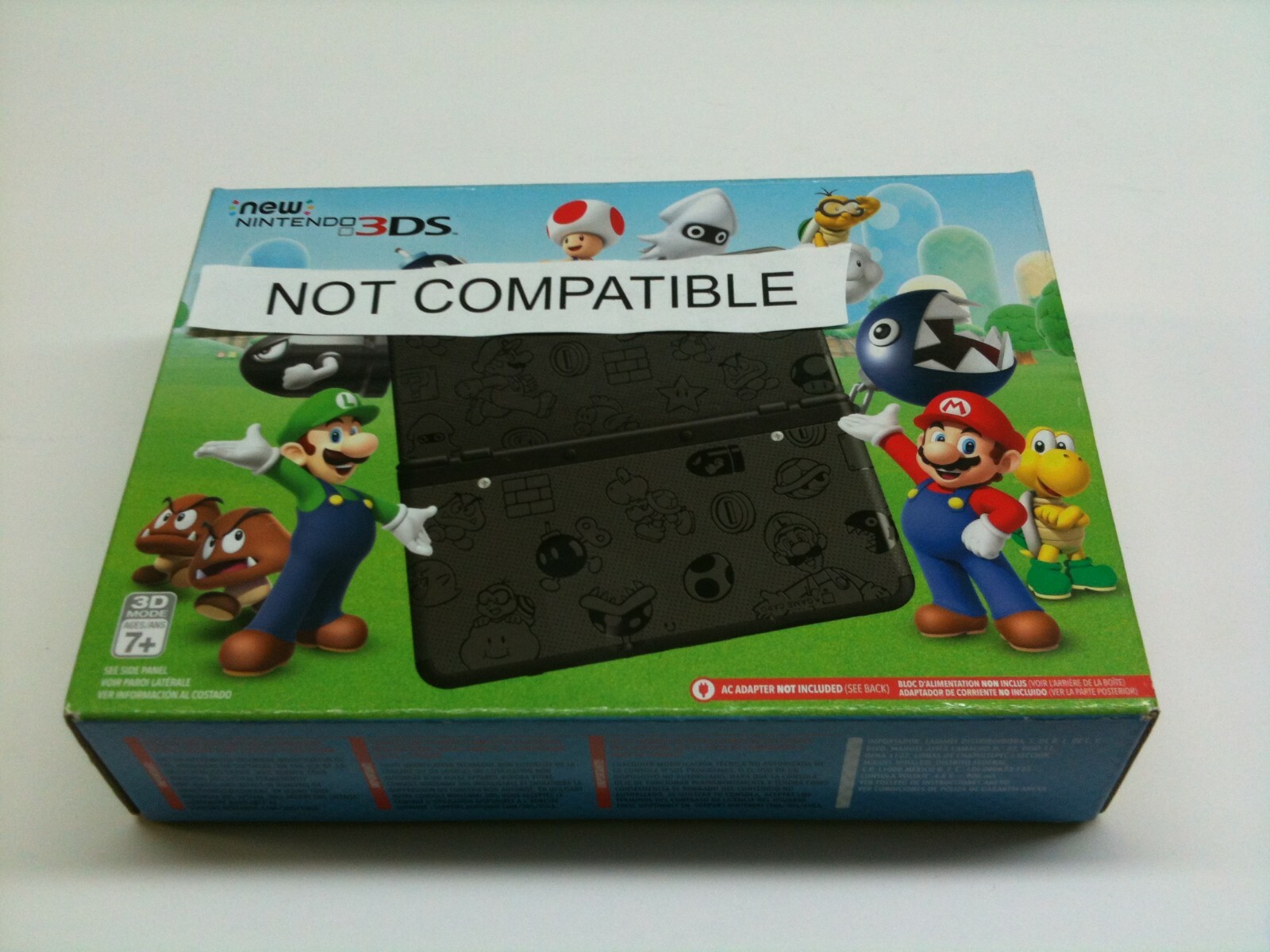 NEW BLUE Aluminum case W/2 Retractable Stylus Pens Nintendo 3DS Model CTR-001