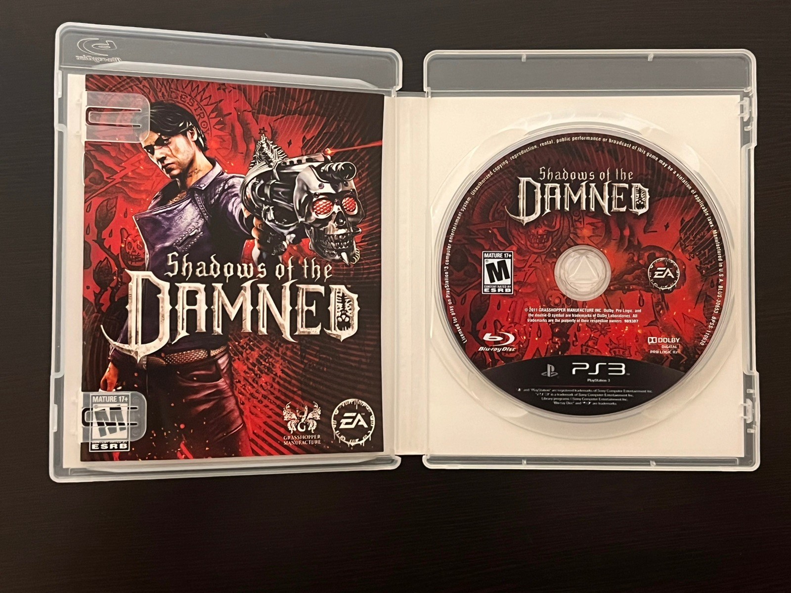 Shadows of the Damned PS3 Sony PlayStation 3 CIB W/Manual Super Clean *Minty*