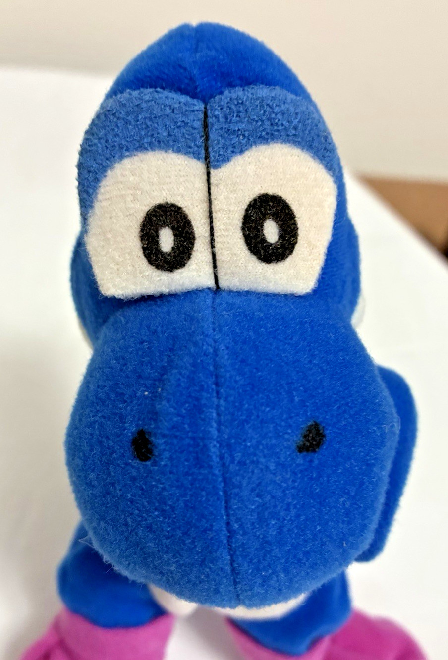Nintendo 64 Collectibles – Blue YOSHI – Mario Bros. BD&A Beanbag – Rare Vintage!