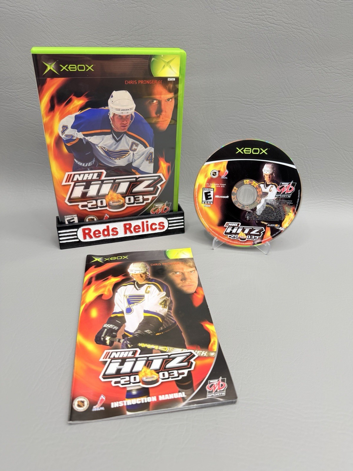 NHL Hitz 2003 (Xbox, 2002) Complete CIB – Near Mint – Warranty