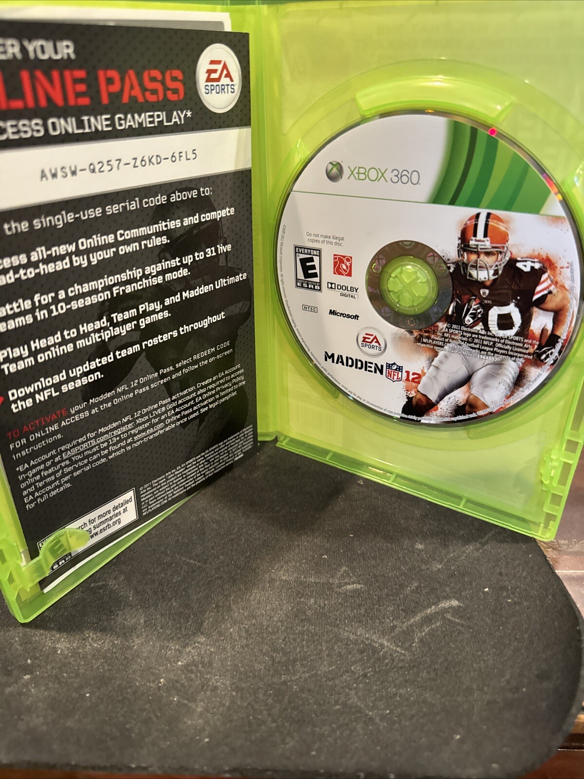 Madden NFL 12 (Microsoft Xbox 360, 2011)