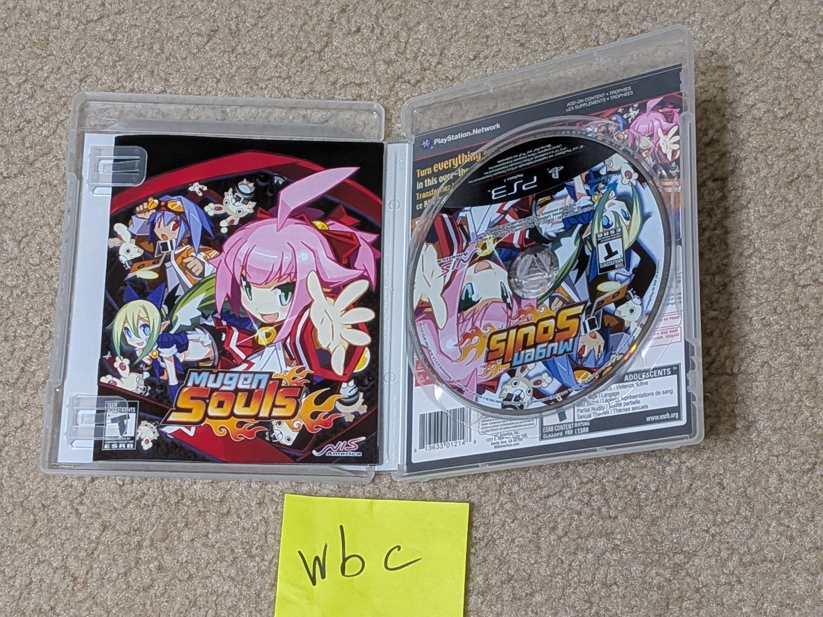 MUGEN SOULS for Playstation 3 PS3 NIS AMERICA US Version