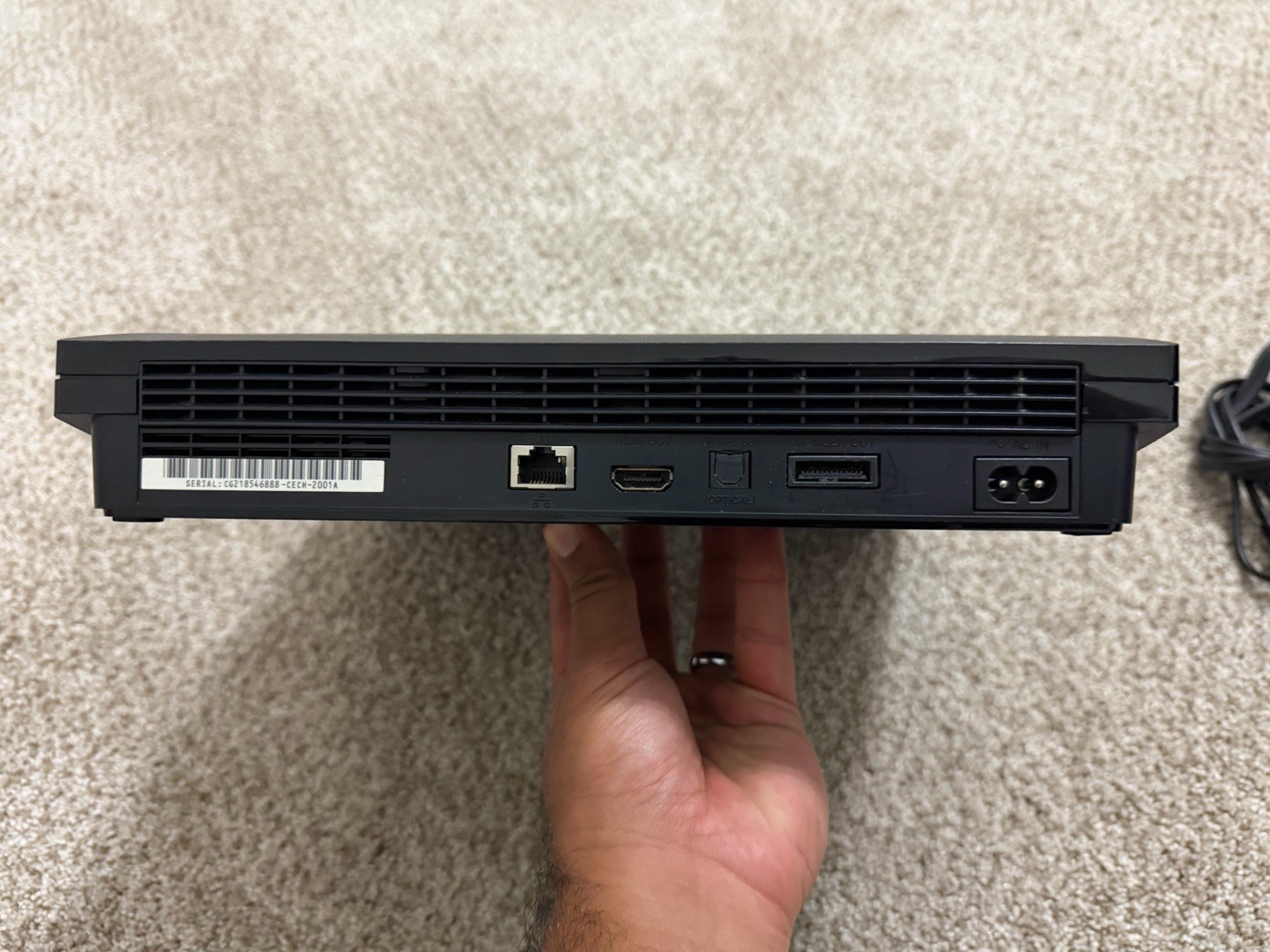 Sony PlayStation 3 PS3 Slim Console 120GB (2001A) – TESTED