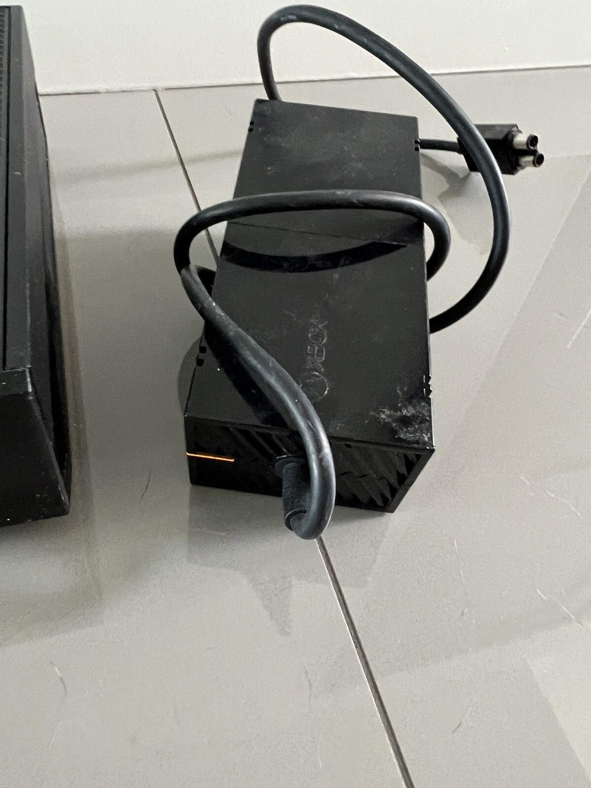 Microsoft Xbox One 365 GB Console Black with White Controller Model 1540