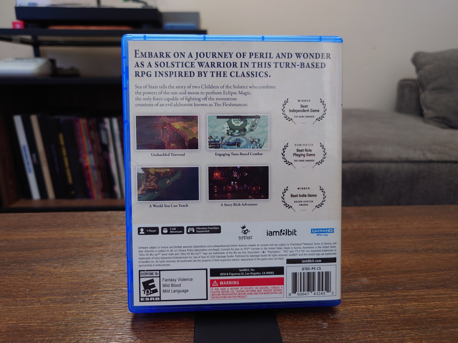 Sea of Stars PS5 (iam8bit Exclusive Edition)