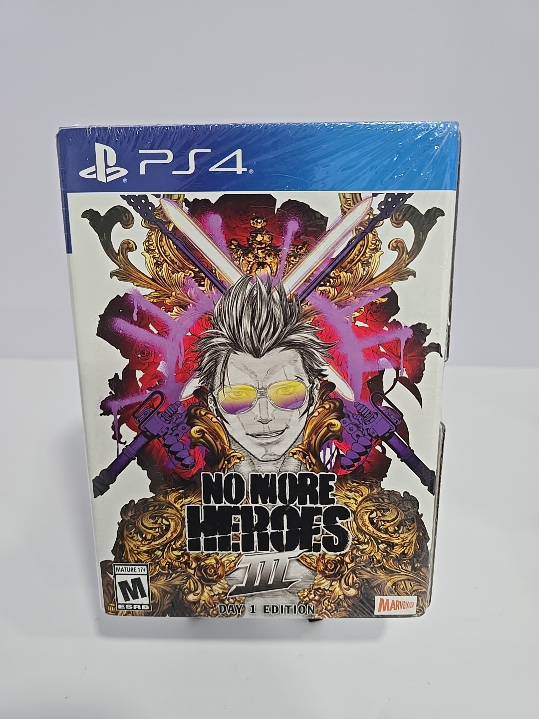 No More Heroes 3 Day 1 Edition PlayStation 4 PS4 Brand New Factory Sealed MINT
