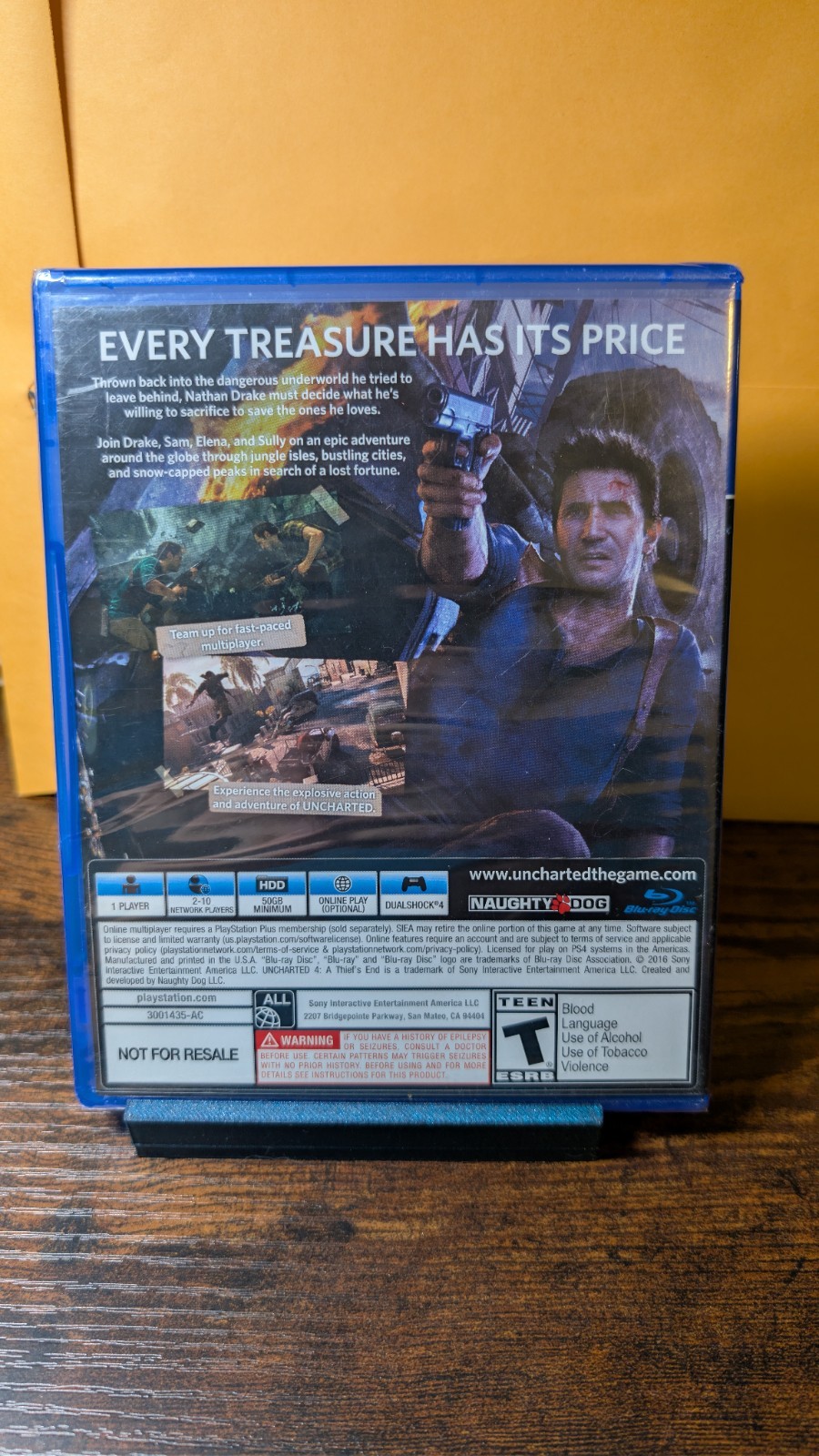 Uncharted 4: A Thief’s End – Sony PlayStation 4 – NEW