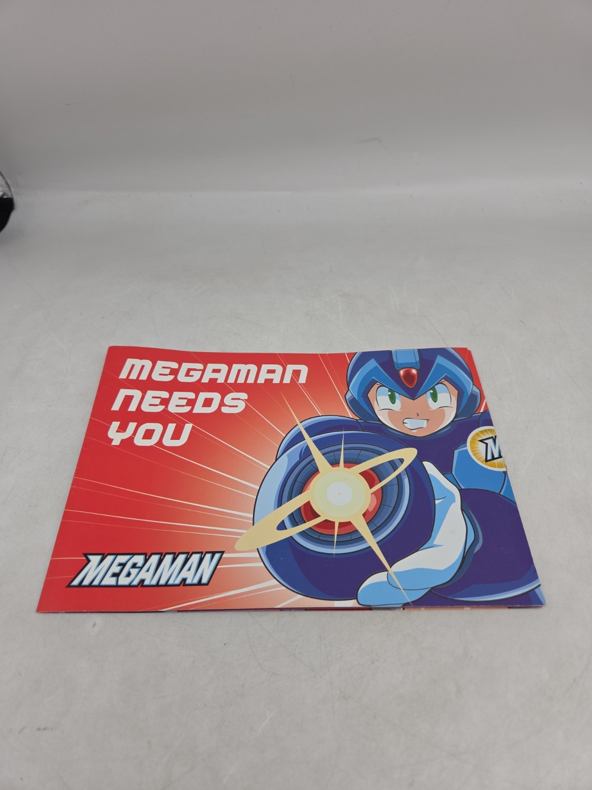 Rare Capcom Mega Man Needs You Promo Brochure Battle Network Zero X7 2003 E3