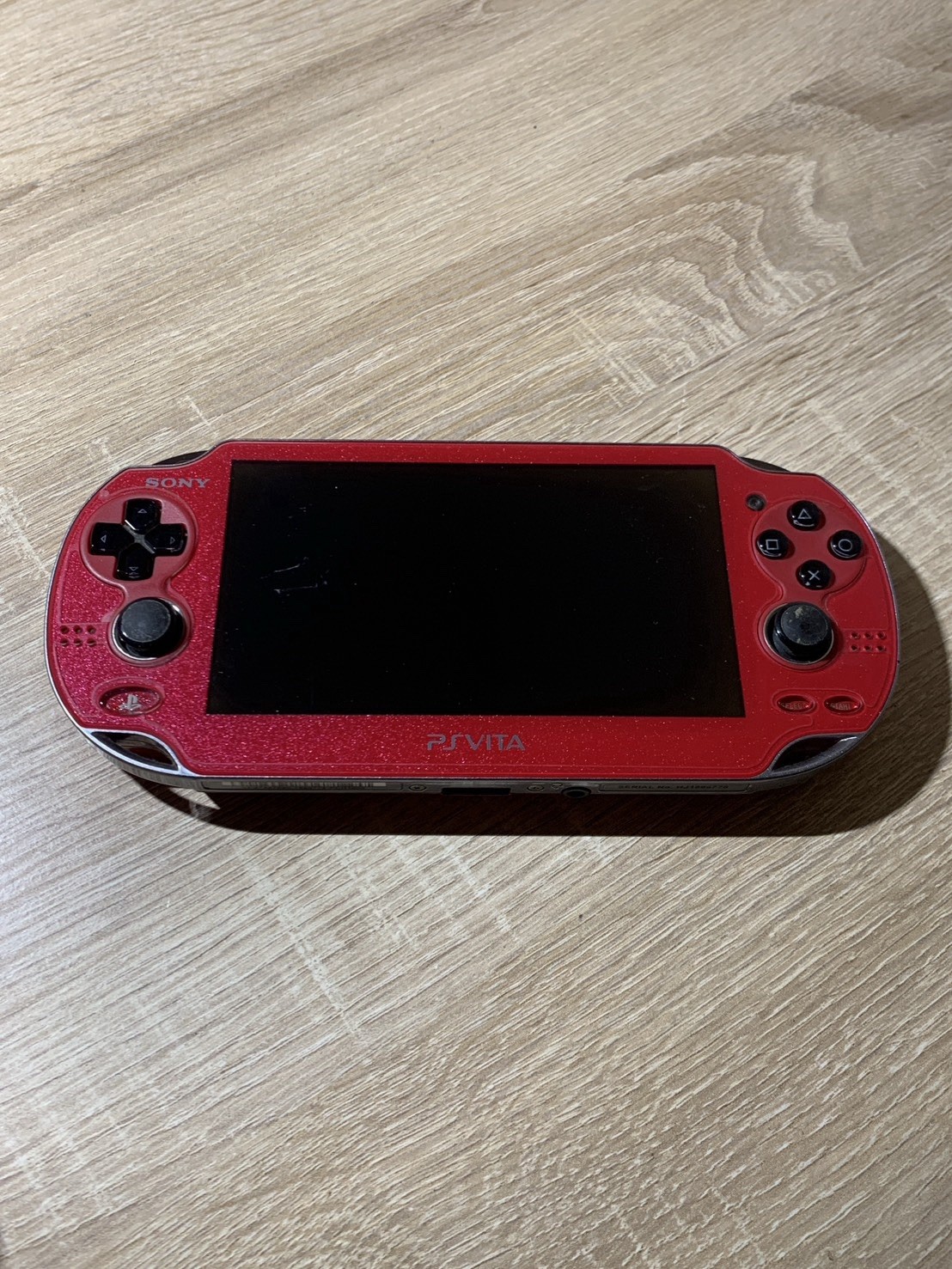 1536 PlayStation PS Vita PCH-1000 Cosmic Red Good TESTED