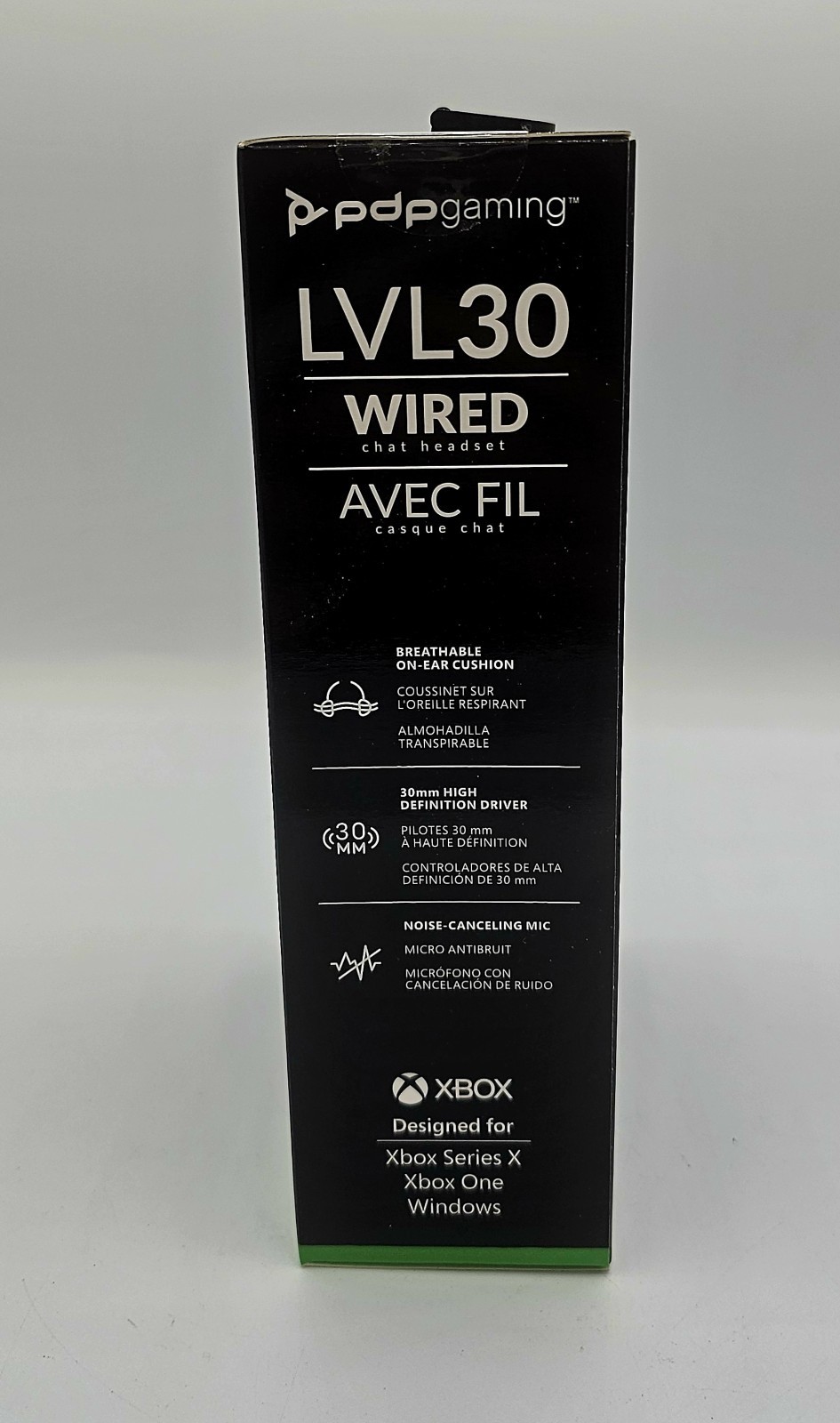 PDP Gaming LVL30 Wired Chat Headset for Xbox One ~ Xbox Series X ~ Windows