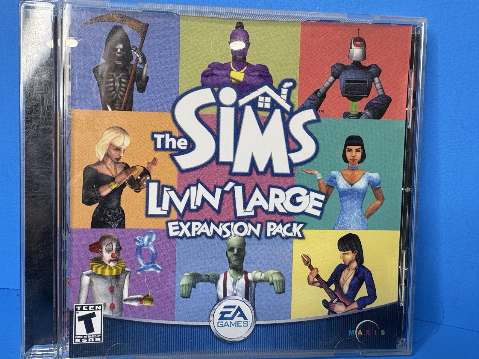 The Original Sims PC CD-ROM Lot Vanilla Game + 4 Expansion Sets Magic Medieval