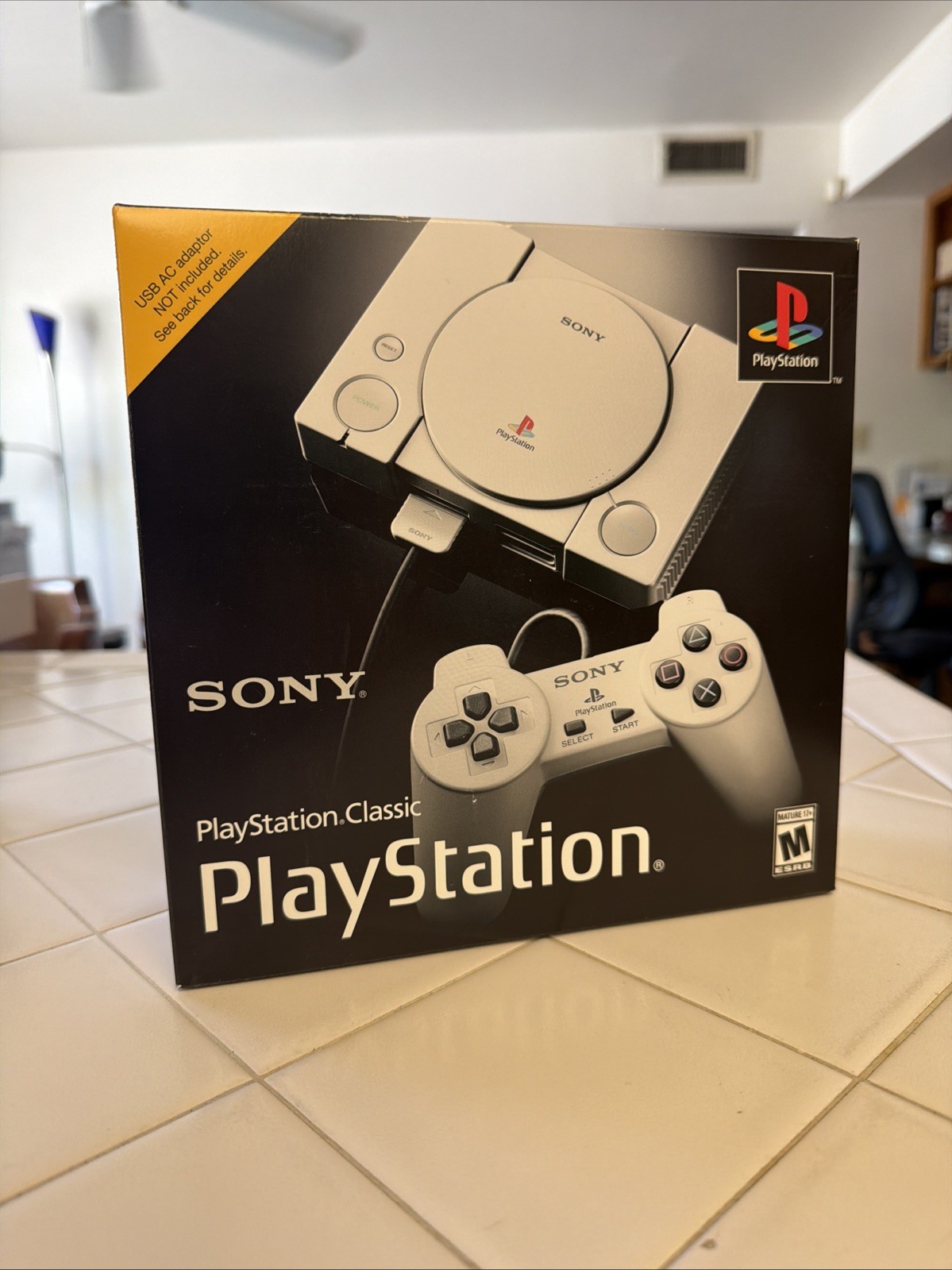 Sony PlayStation Classic Mini – 20 Classic Games Preloaded – NEW / SEALED