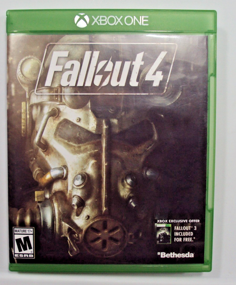 Fallout 4- XBOX One, (Game, inserts, poster) Used, Tested, Free S/H