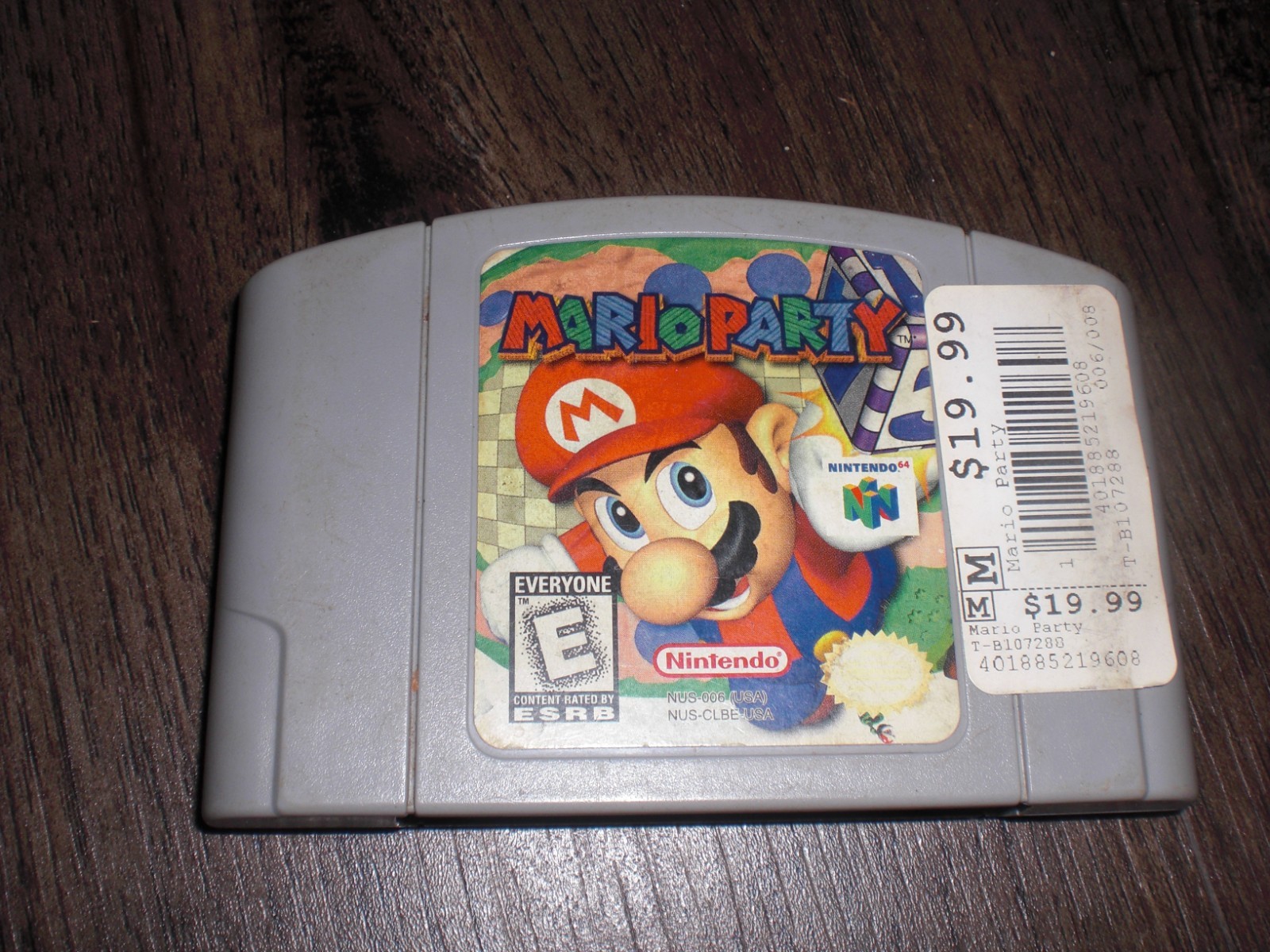 AUTHENTIC Mario Party 1 Game 4 Nintendo 64 N64 Console System Original GENUINE