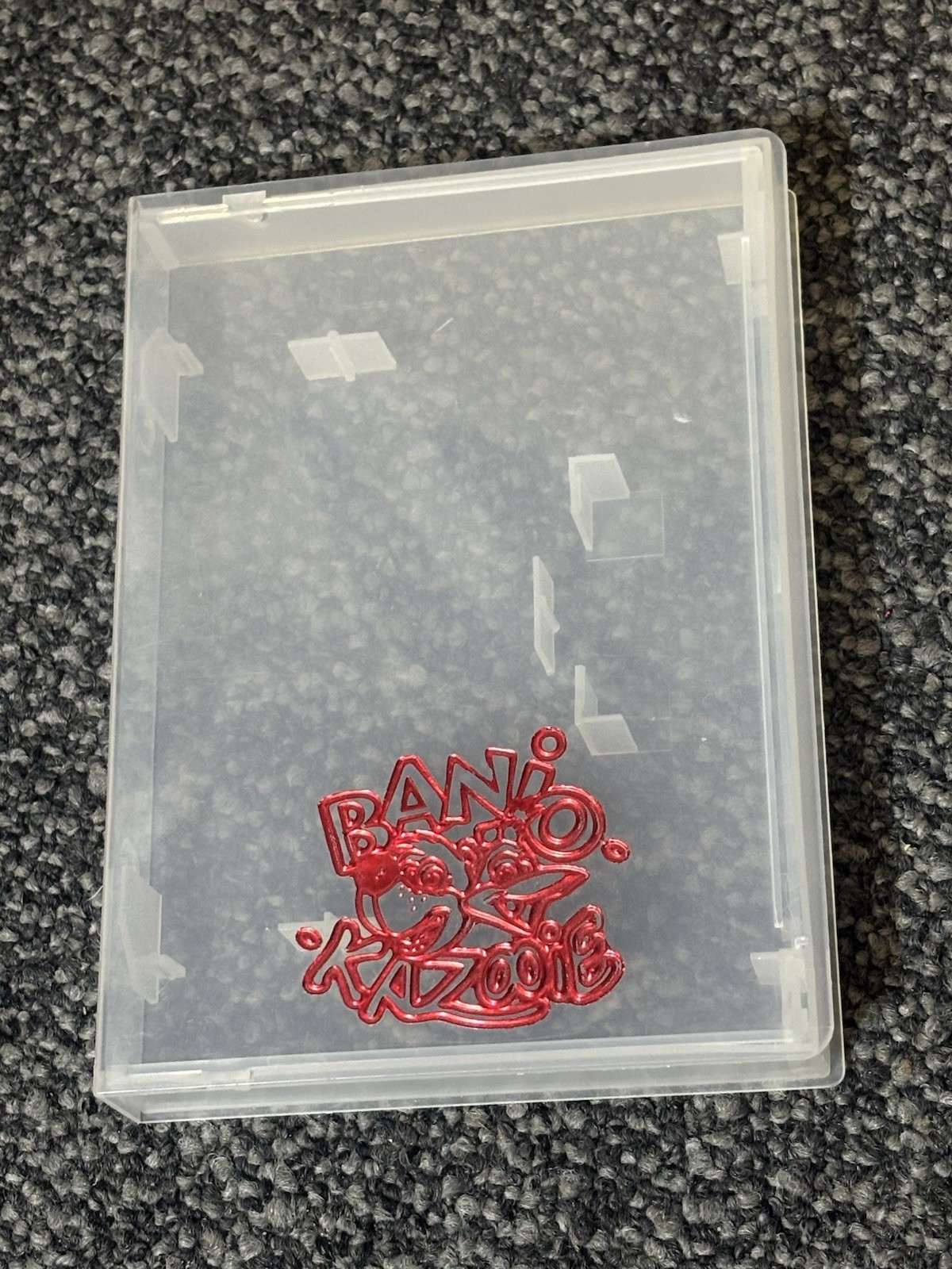 Nintendo N64 Banjo Kazooie Plastic Clamshell Case