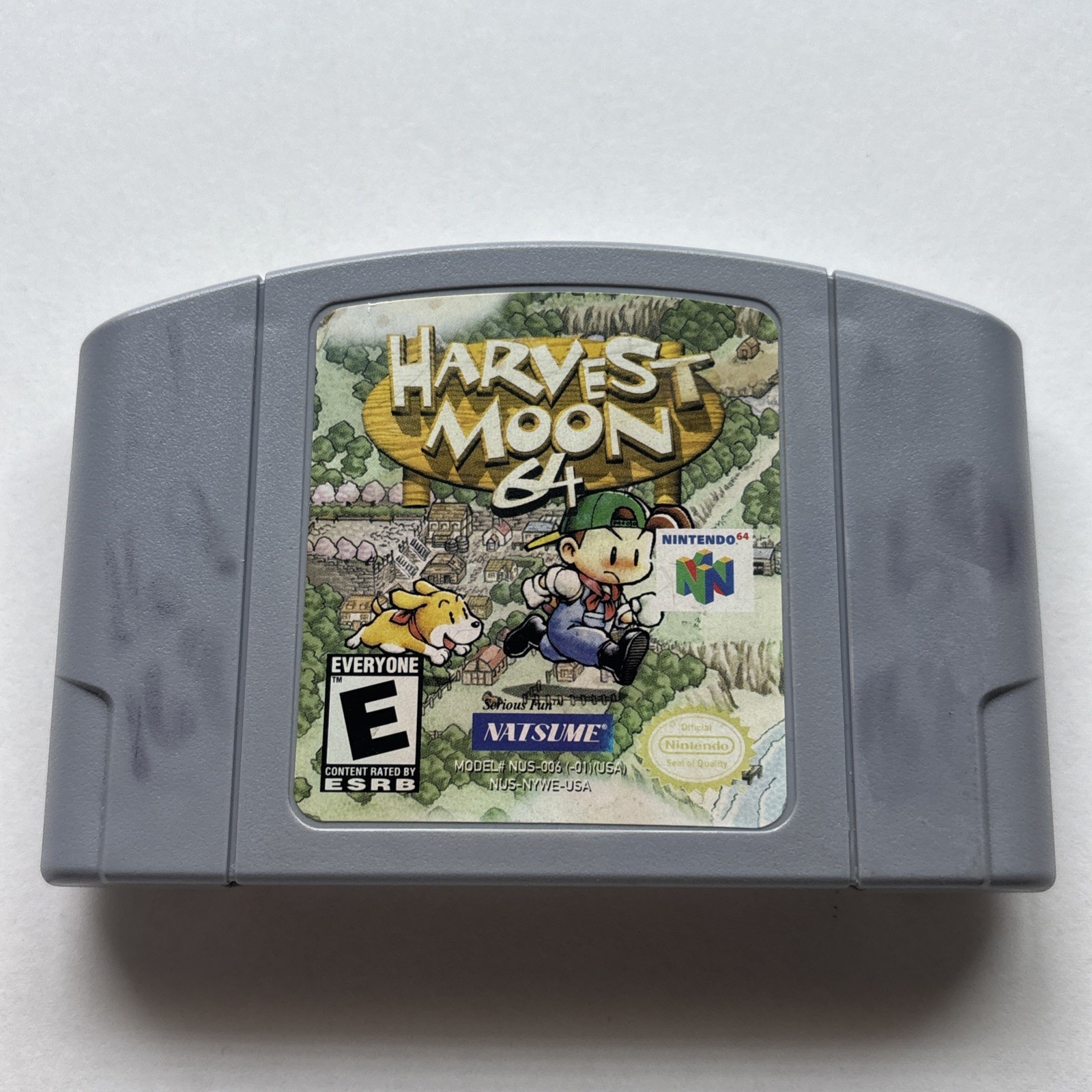 Harvest Moon 64 (Nintendo 64) N64 CIB Complete in Box Authentic Tested Reg Card